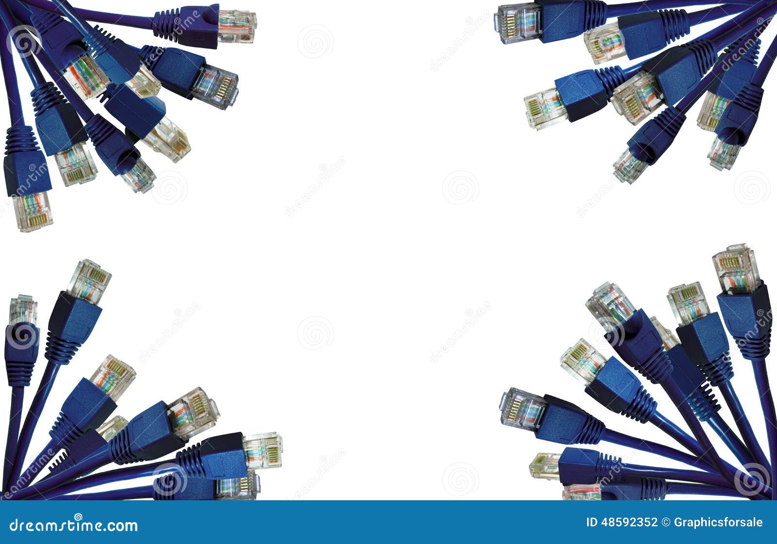 Network Connectors Background Stock Photo Image of central, network