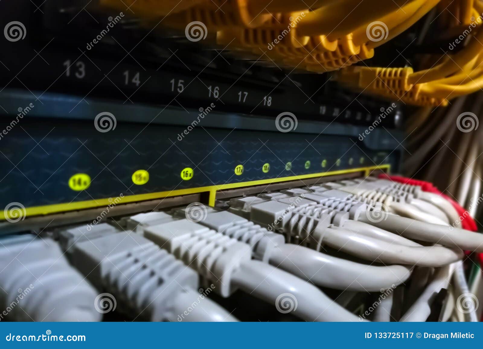 ethernet rack panel