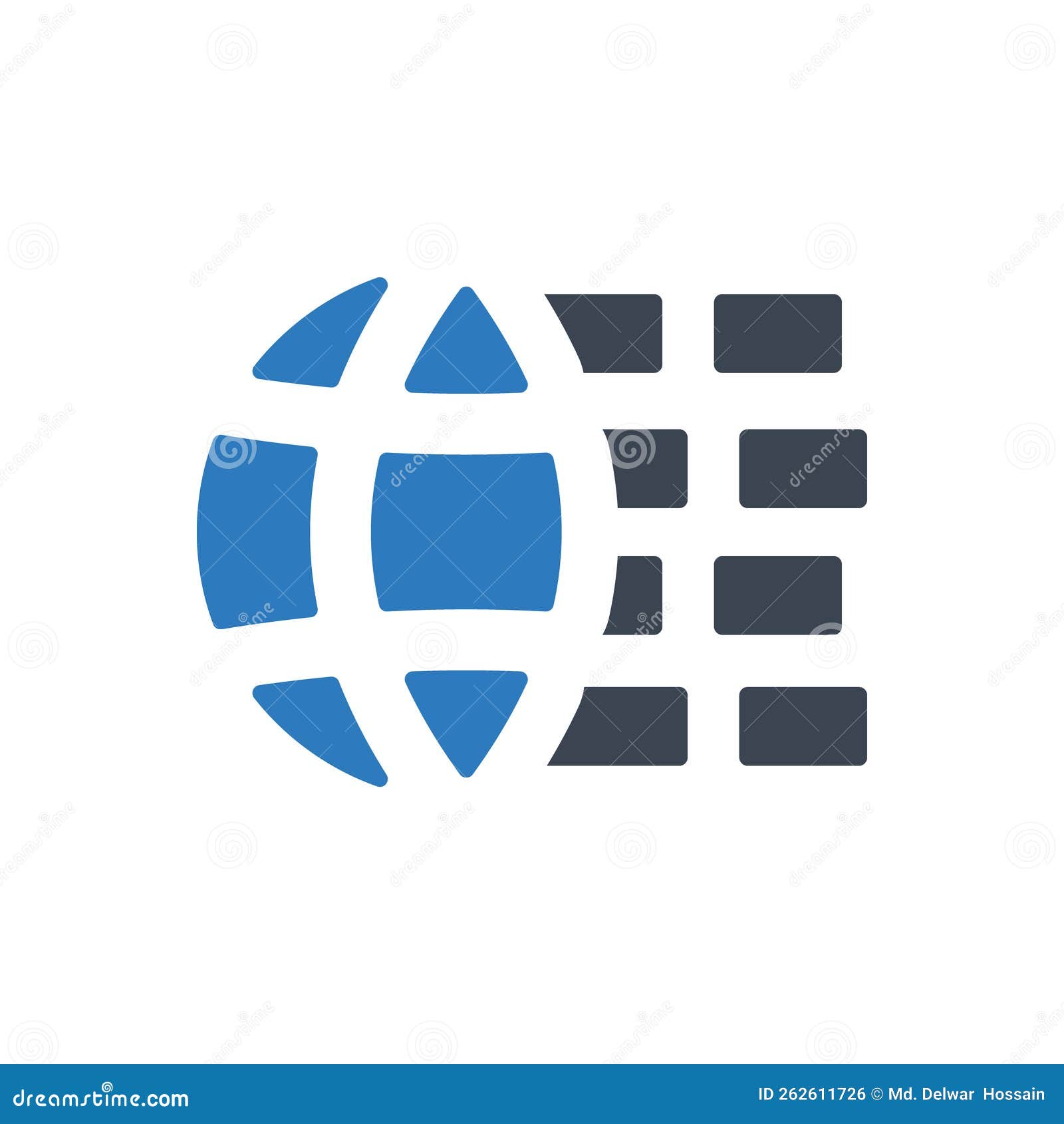 Network Firewall Protection Icon Stock Vector Illustration of sign