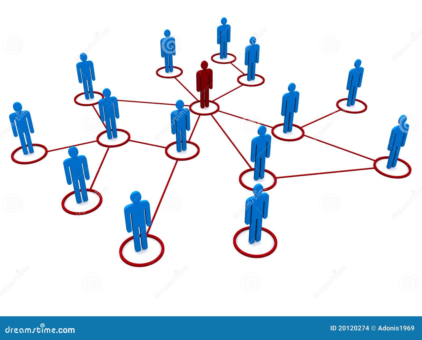 Network Of People Stock Images  Image: 20120274