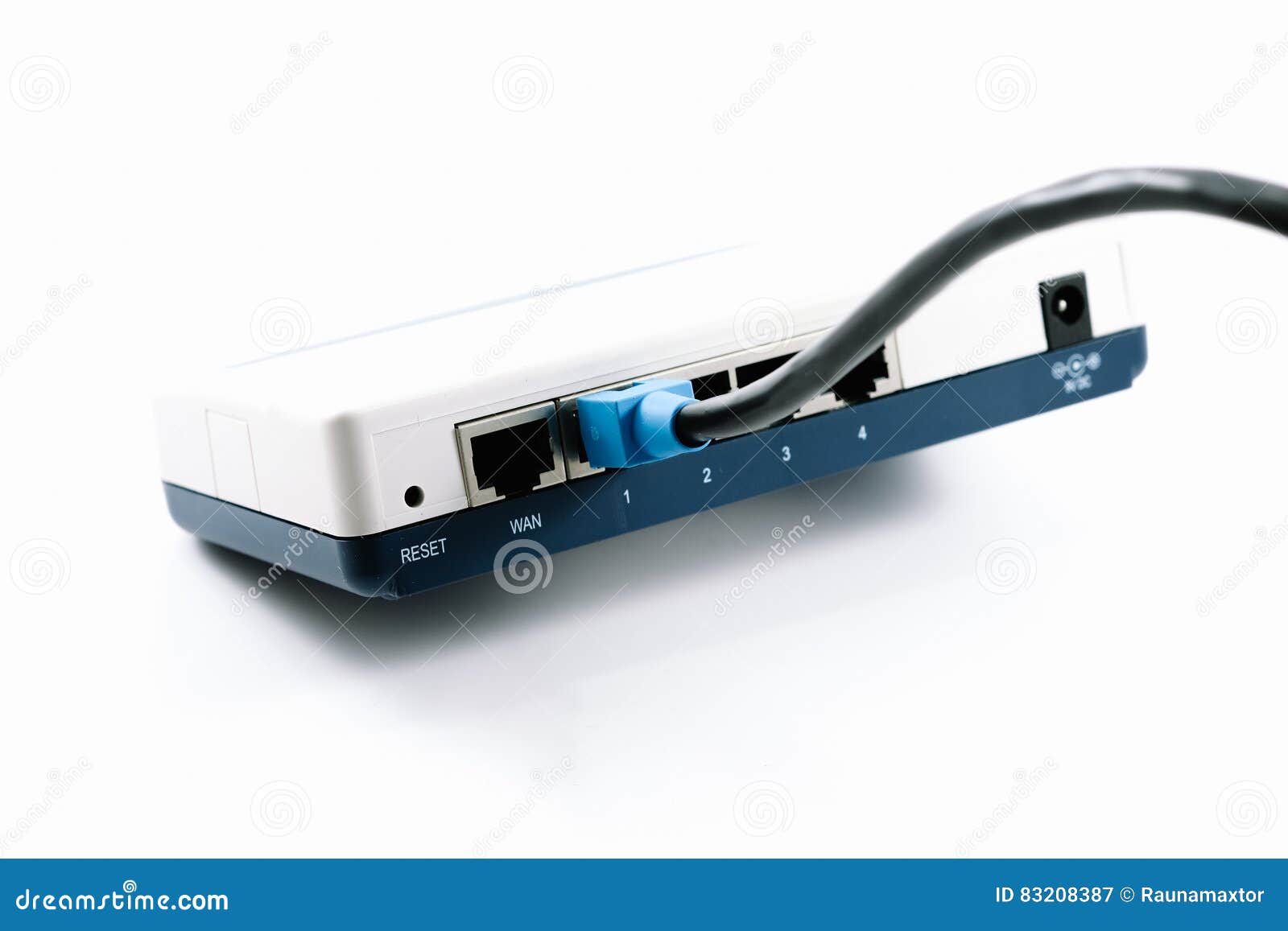 Network router stock image. Image of workgroup, connection 83208387