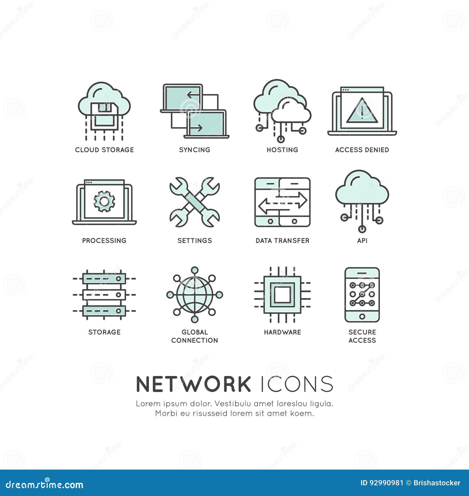 network tecnology concept