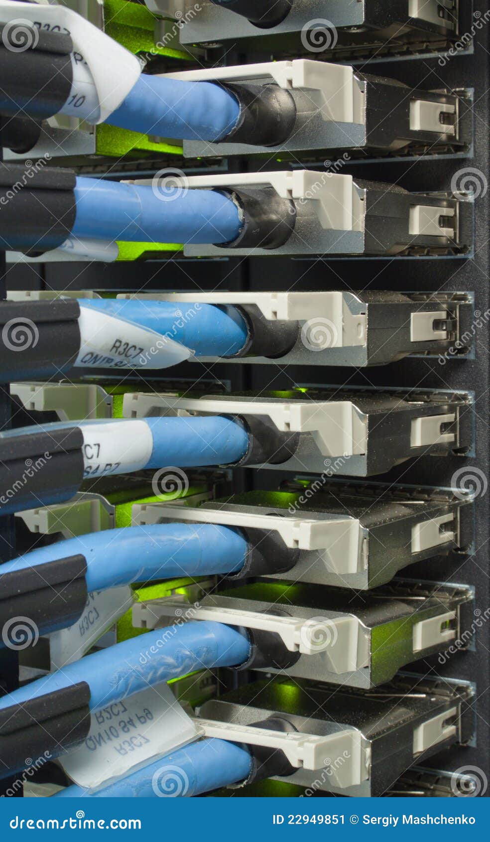 networking cabling in a modern datacenter