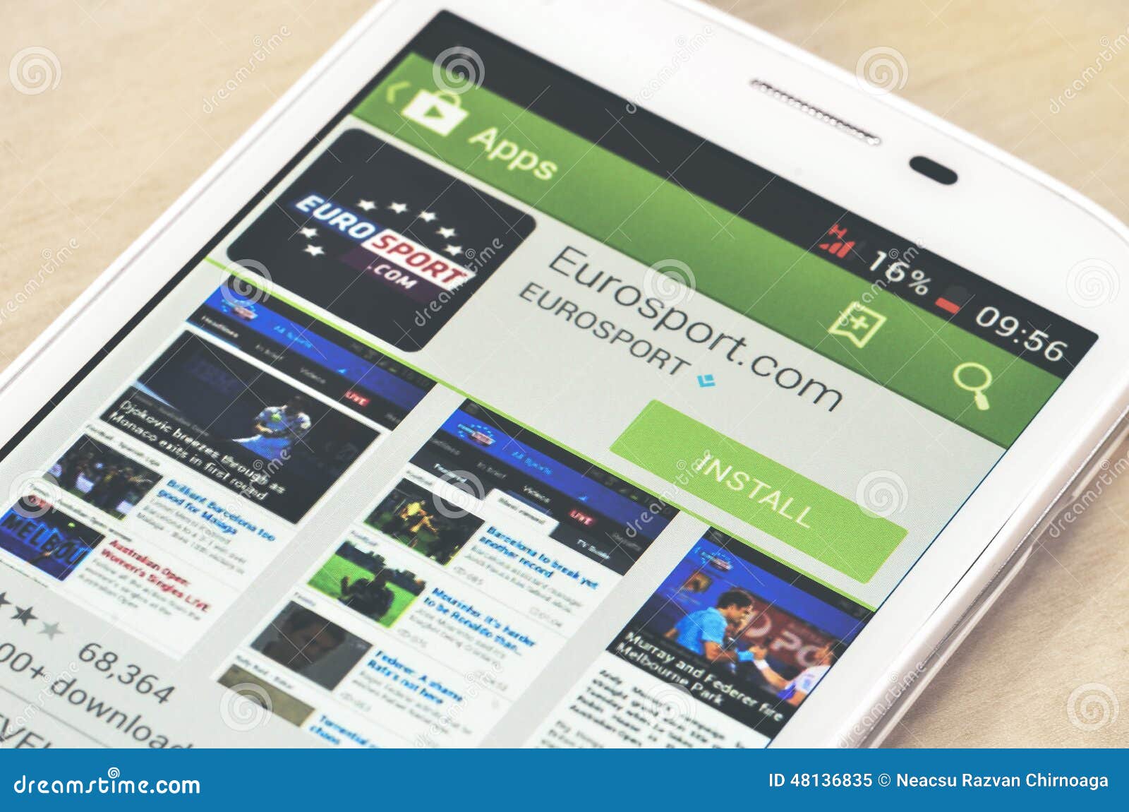 Neuer Handy in App Store redaktionelles bild. Bild von gruppe 48136835