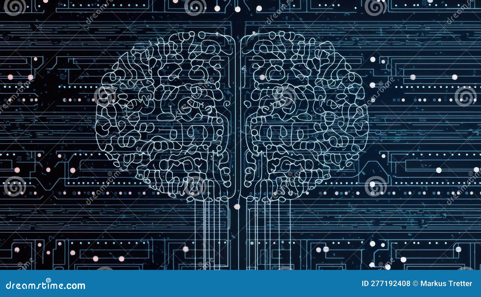 A Neural Network Icon Representing the Artificial Intelligence