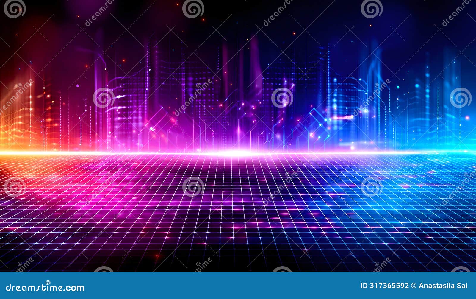 neuro waves, 3d background