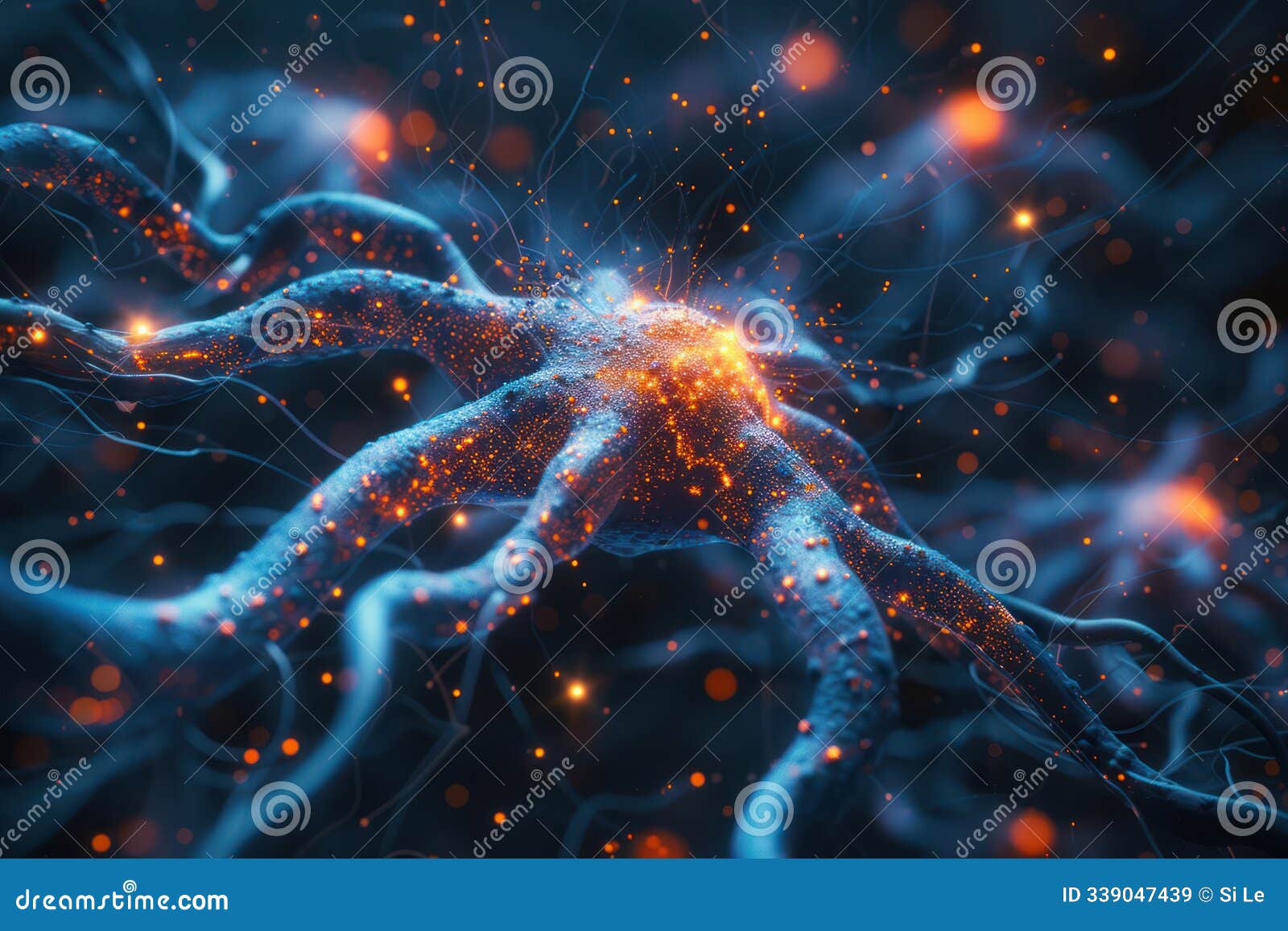neuronal network: a medical background of brain cells