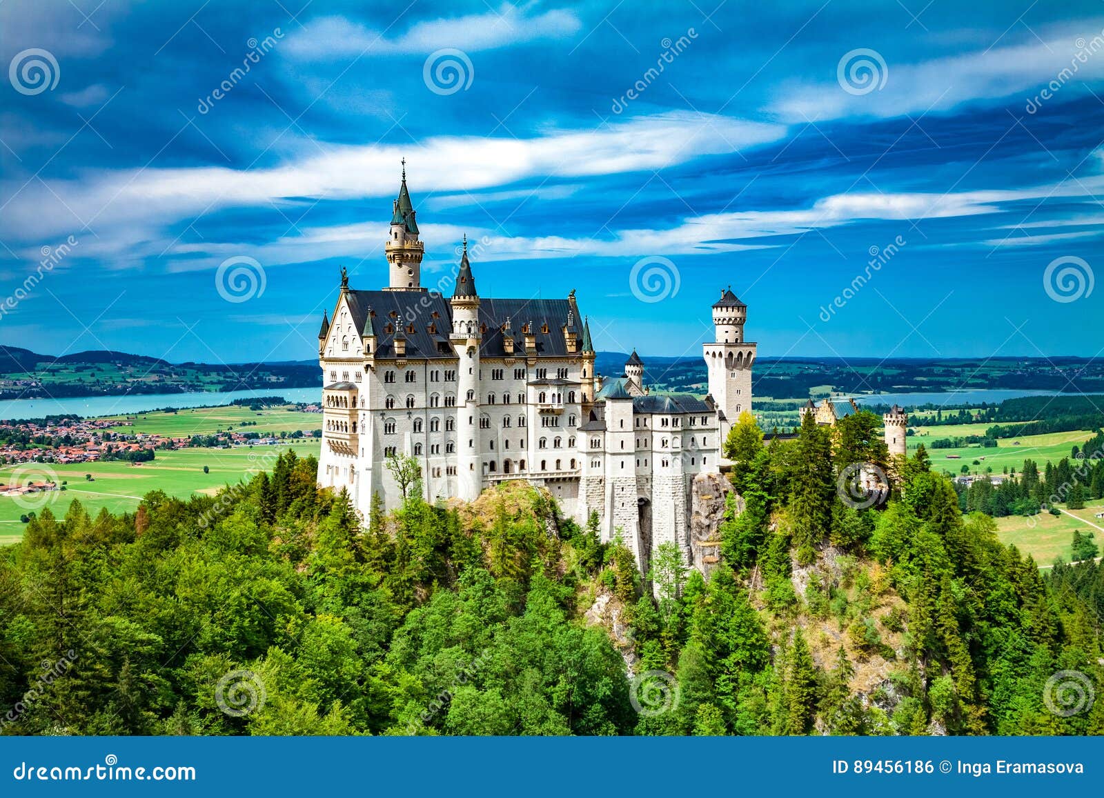 Neuschwanstein Castle Bavaria Germany Stock Photo Image