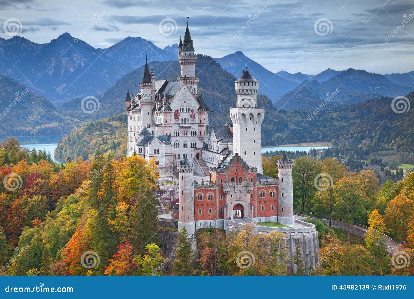 neuschwanstein castle, germany.