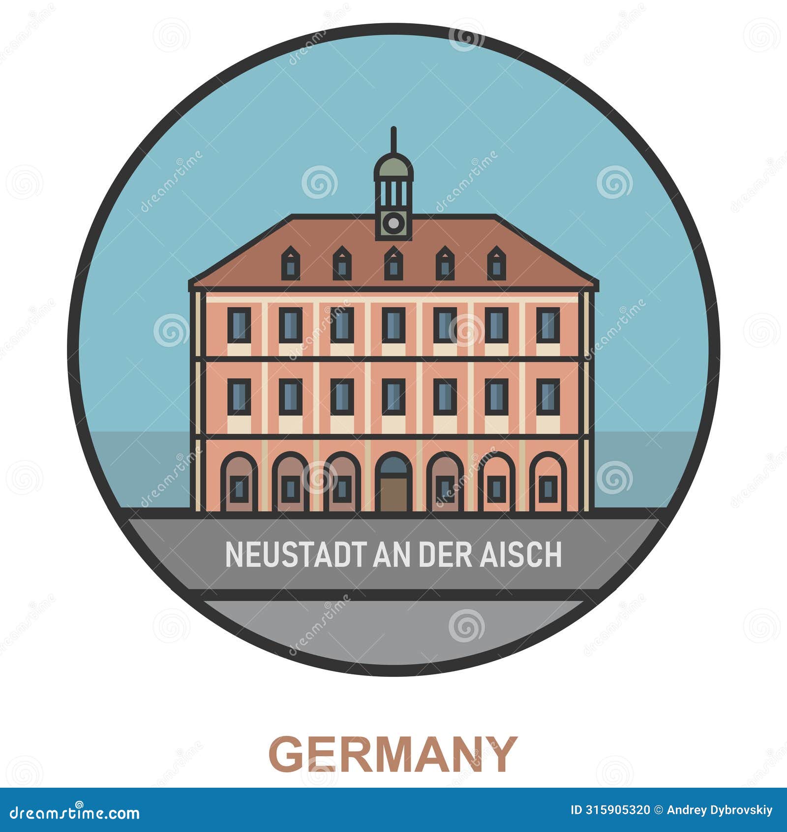 neustadt an der aisch. cities and towns in germany
