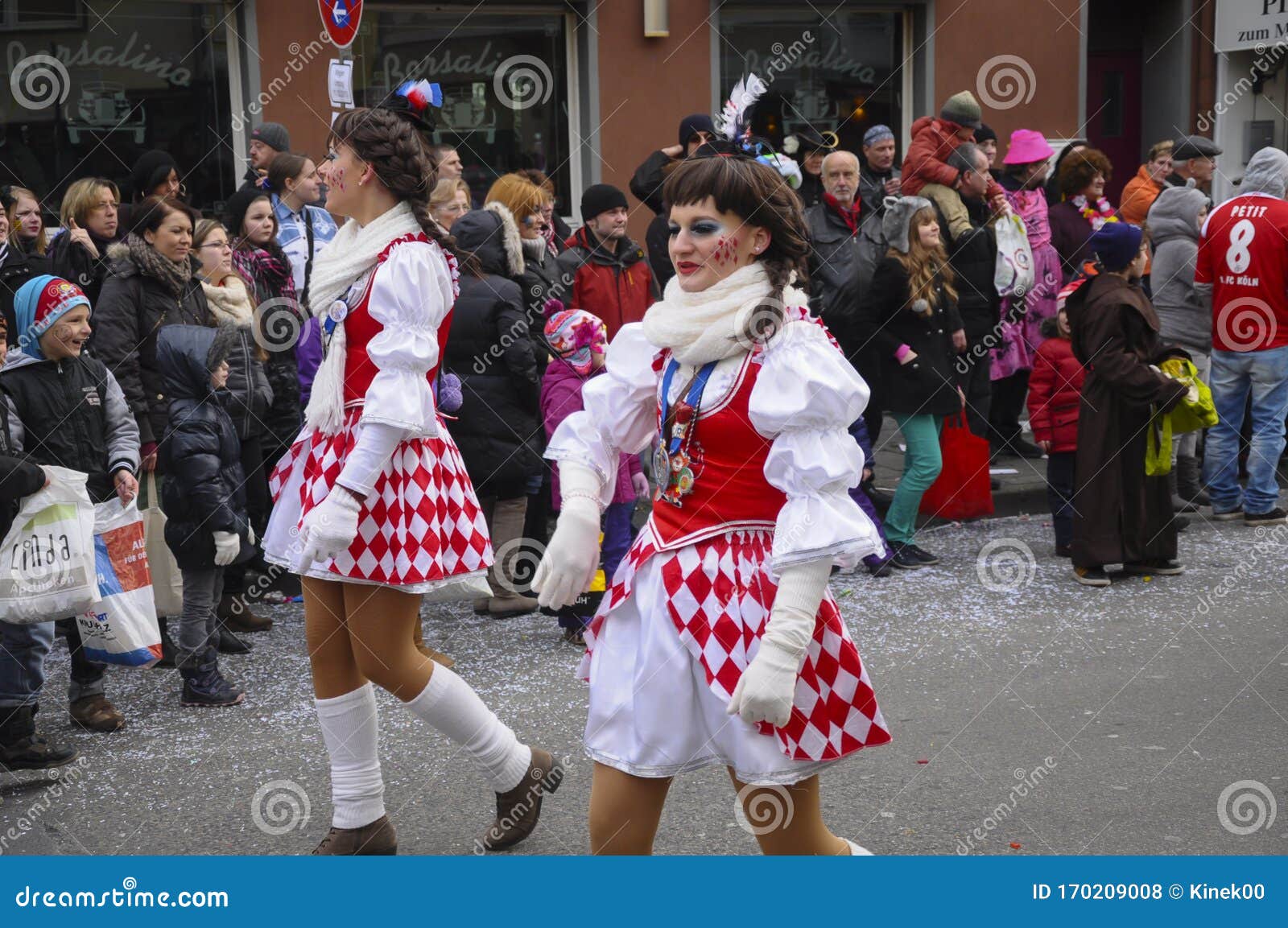 Neuwied, Germany 11 February 2013. Annual German Carnival, Rosenmontag ...