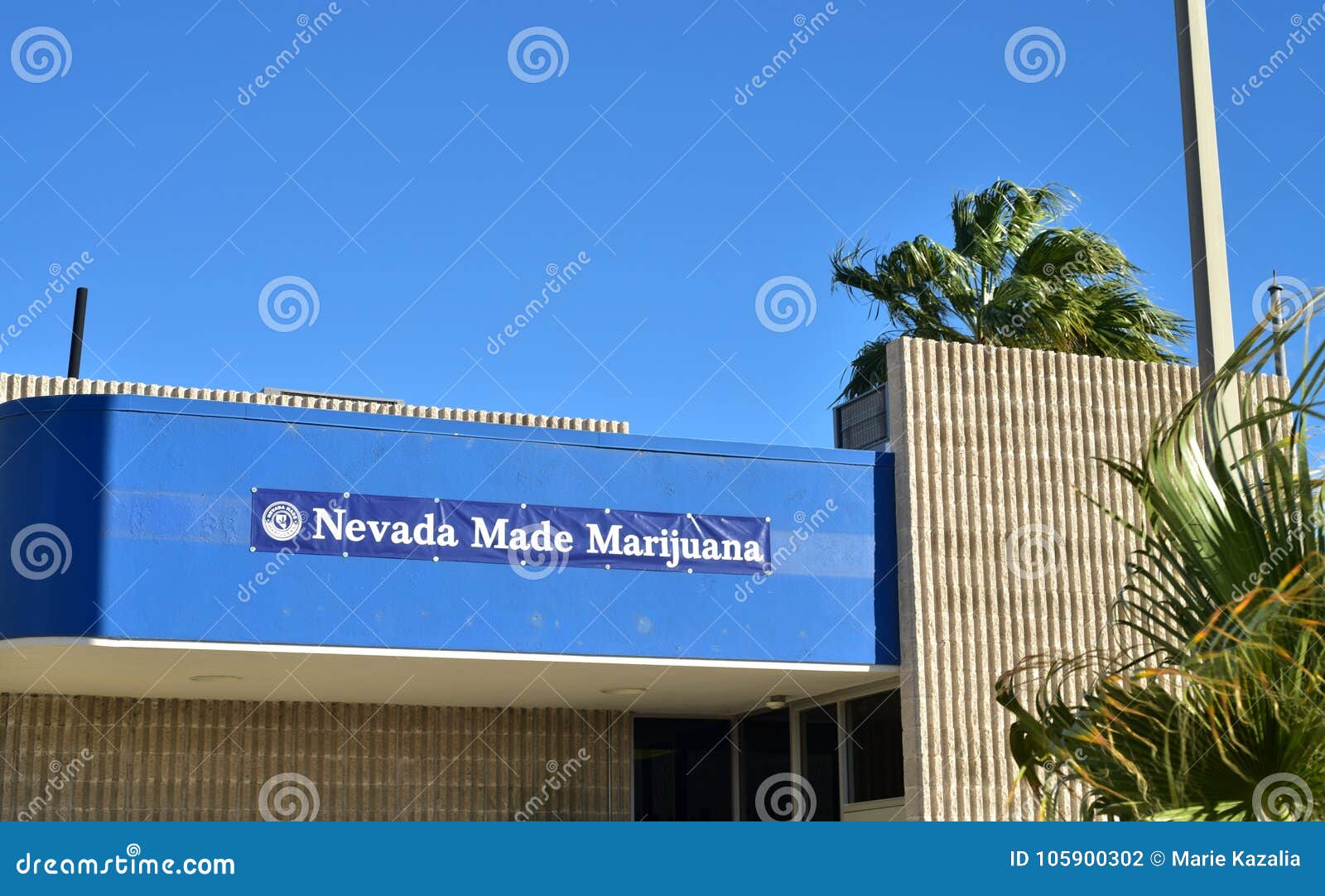 Nevada Made Marijuana Recreational Sales Dispensary Editorial