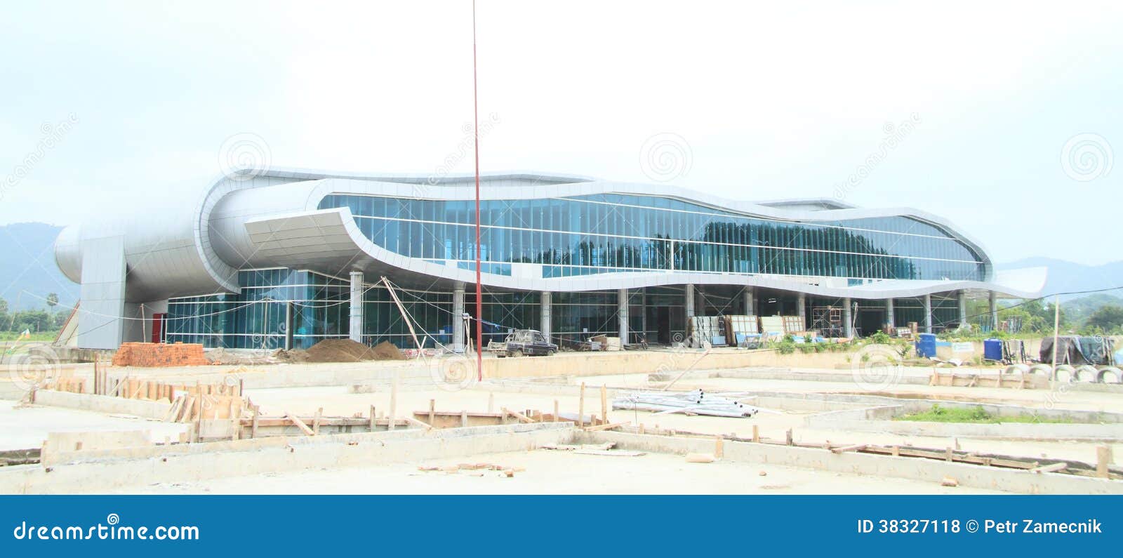 New Airport Building in Labuan Bajo Stock Photo - Image of build