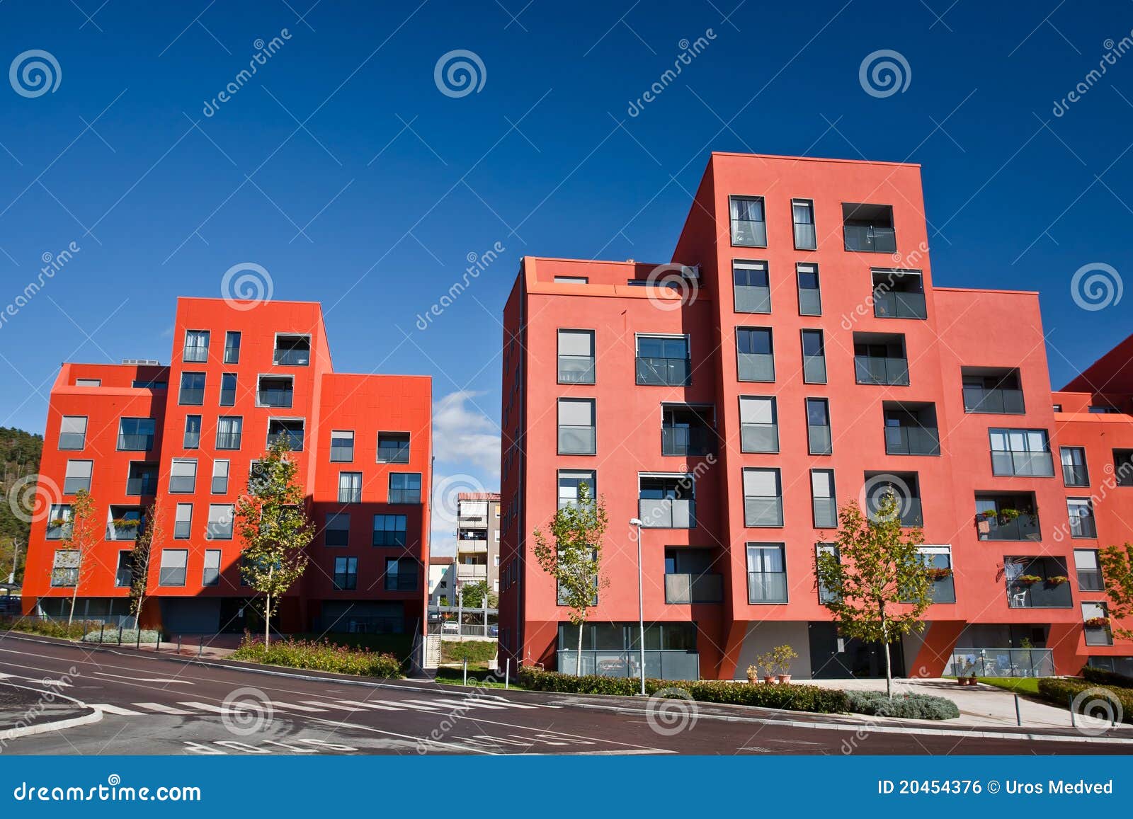 New apartment blocks stock photo. Image of dream, domestic 20454376