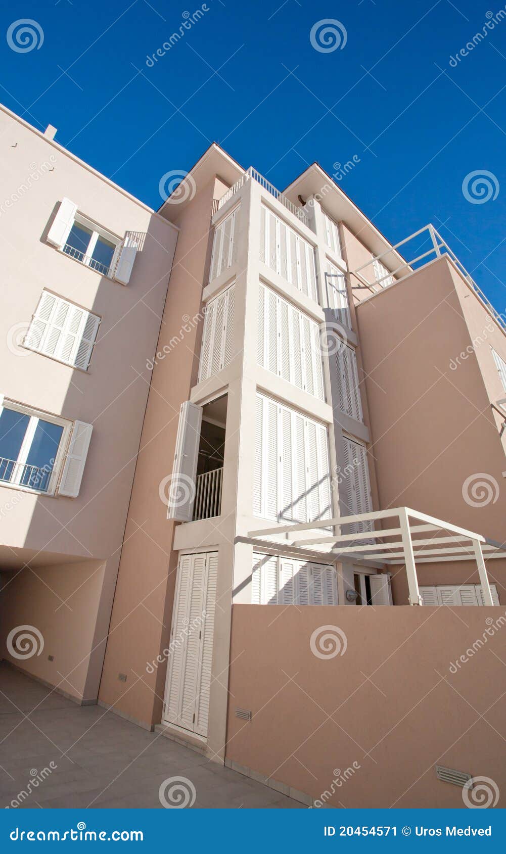 New apartment blocks stock image. Image of finance, elegance 20454571