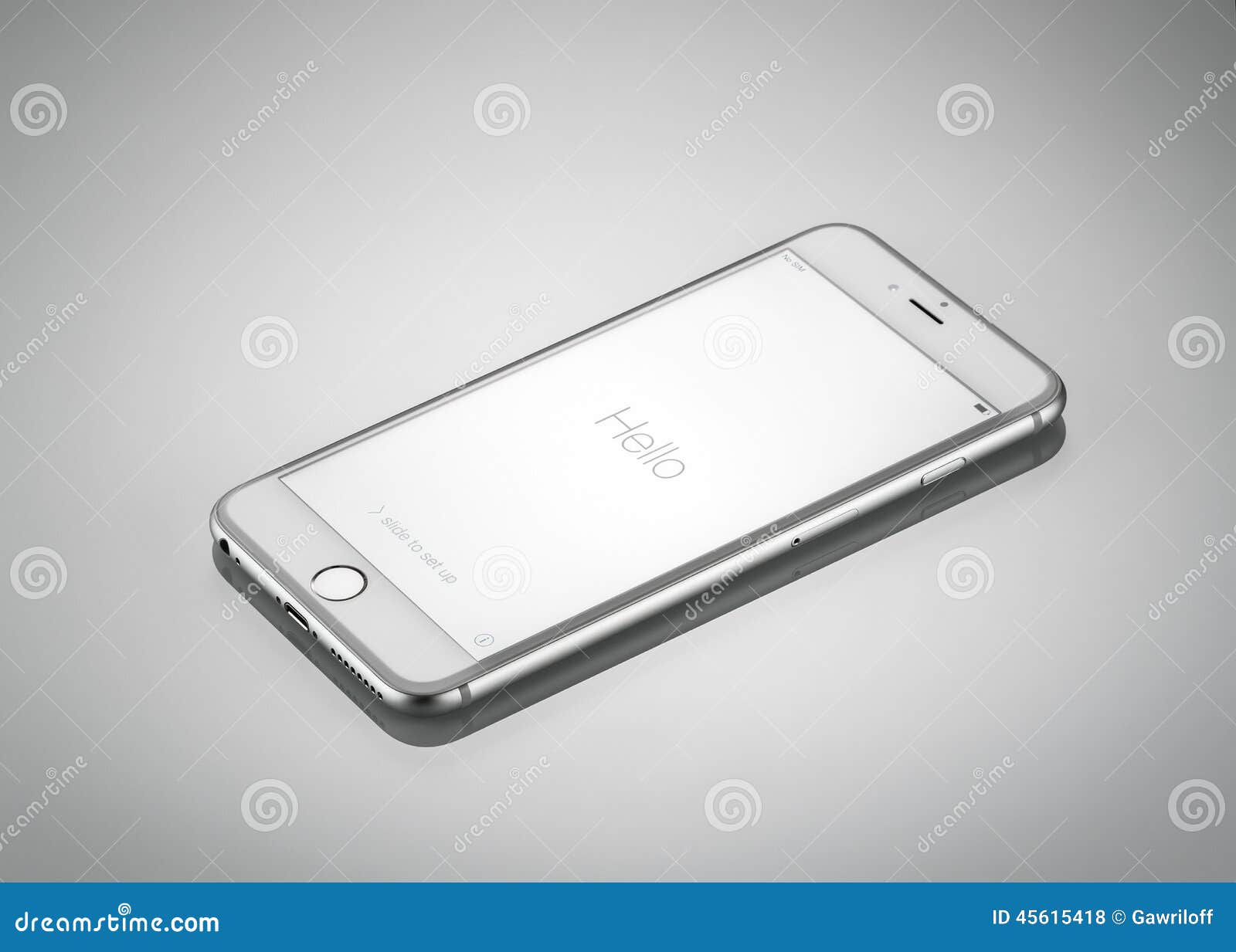 New Apple IPhone 6 Plus Front Side Editorial Stock Photo - Image of ...