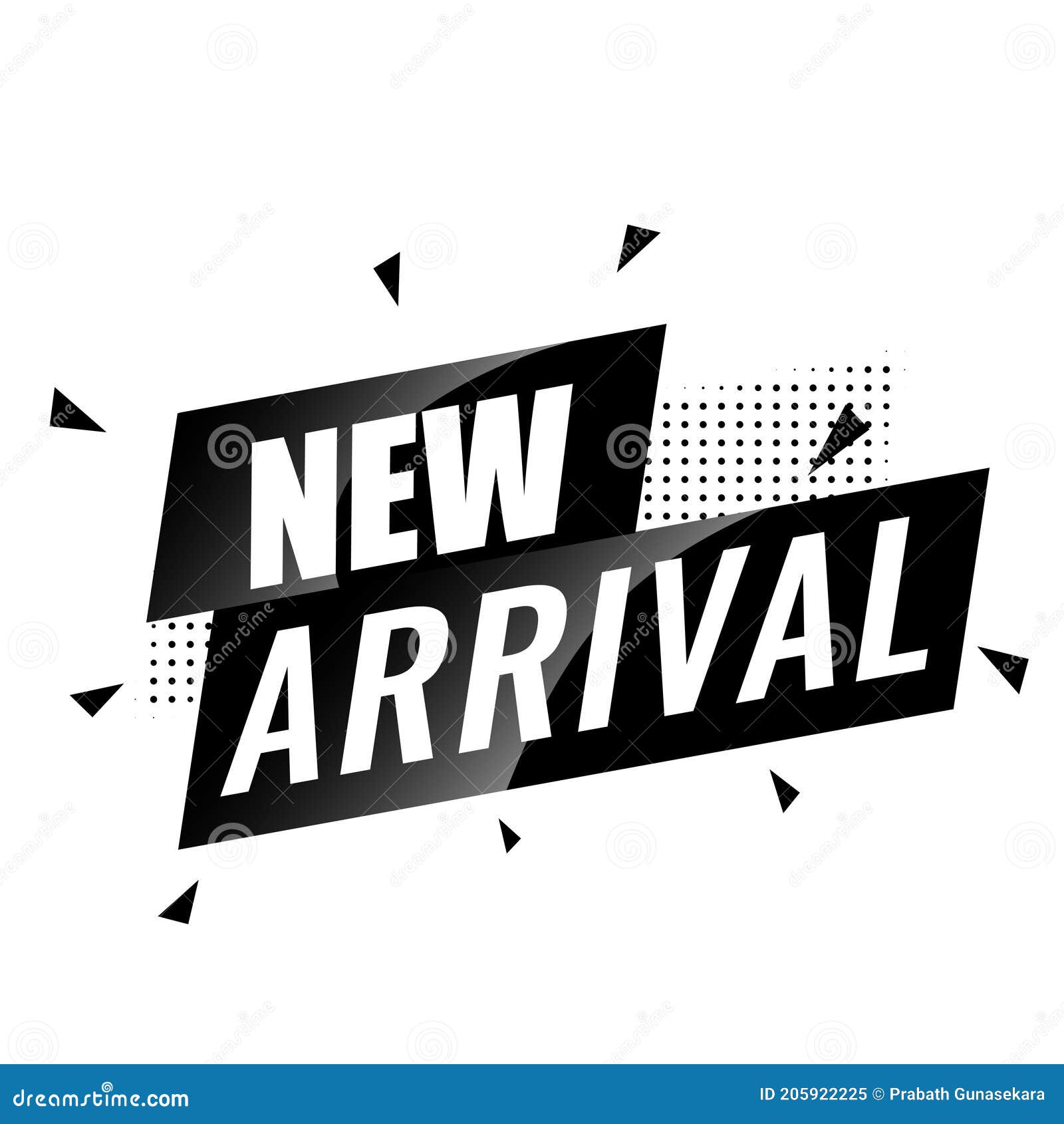 New Arrivals Text Vector Eps in Black Stock Vector - Illustration of  facebook, arrivals: 205922225