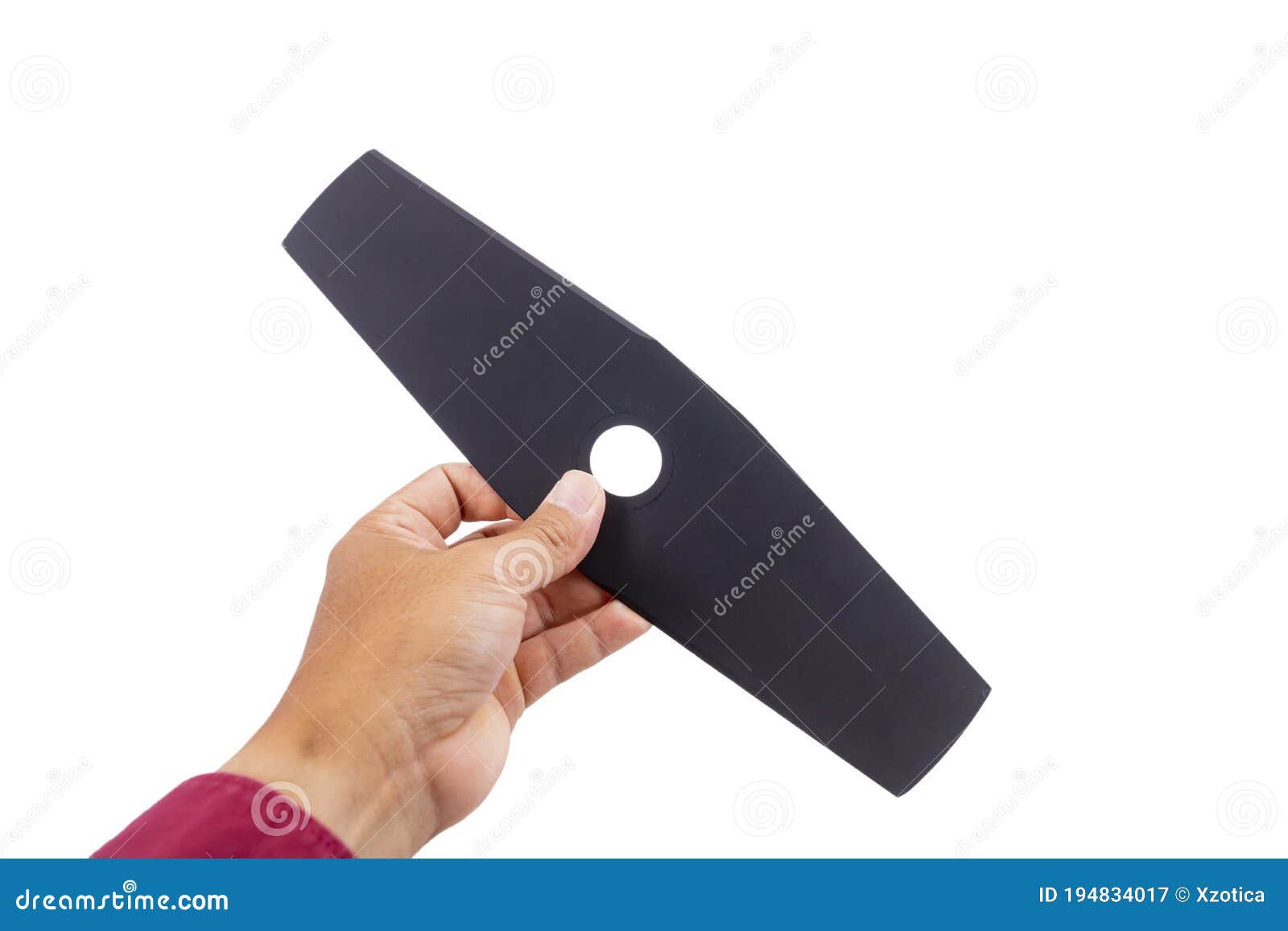 A New Black Grass Trimmer Cutting Blade Stock Image Image of path