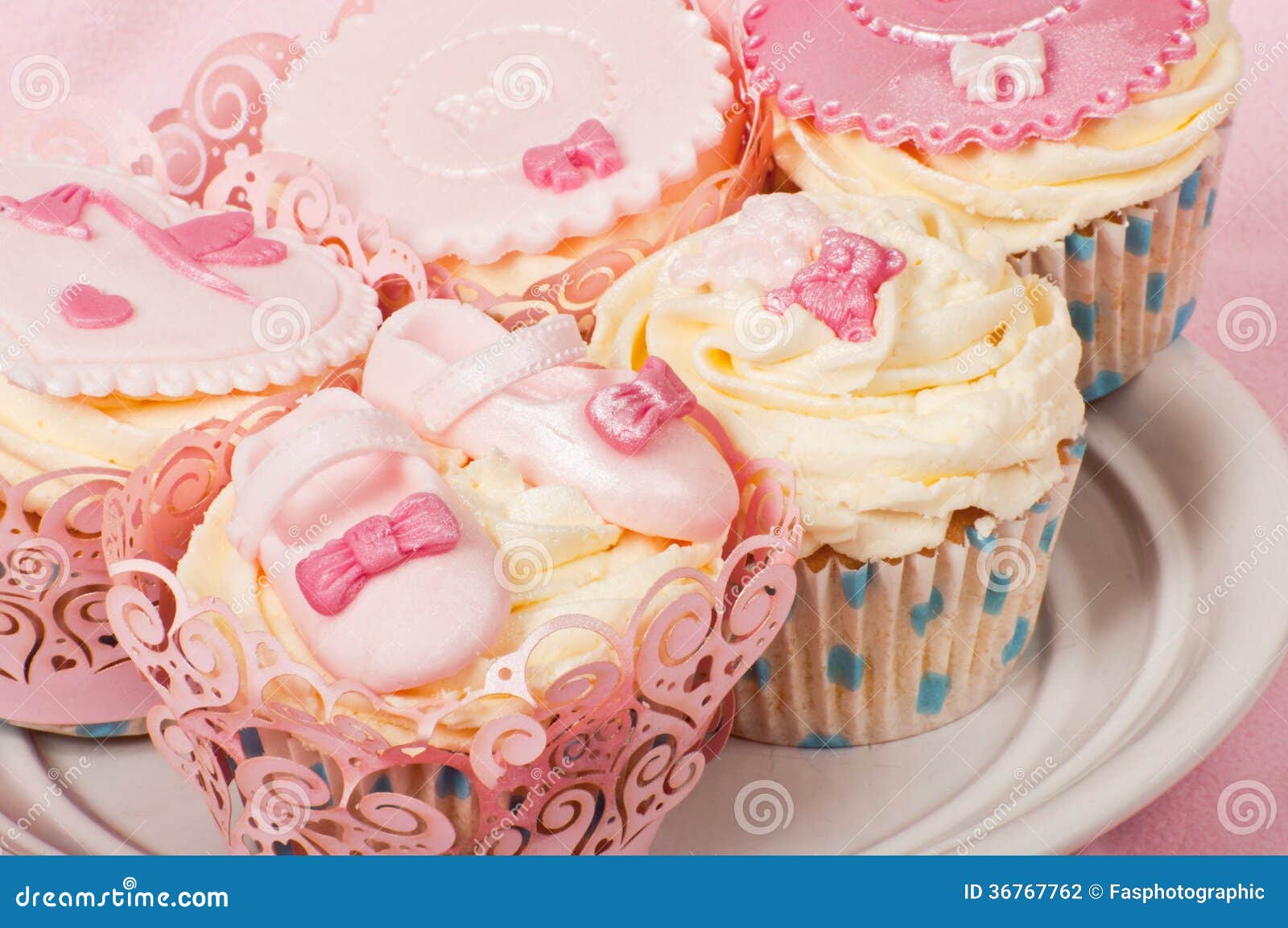 New born baby cupcakes stock photo. Image of home, food 36767762