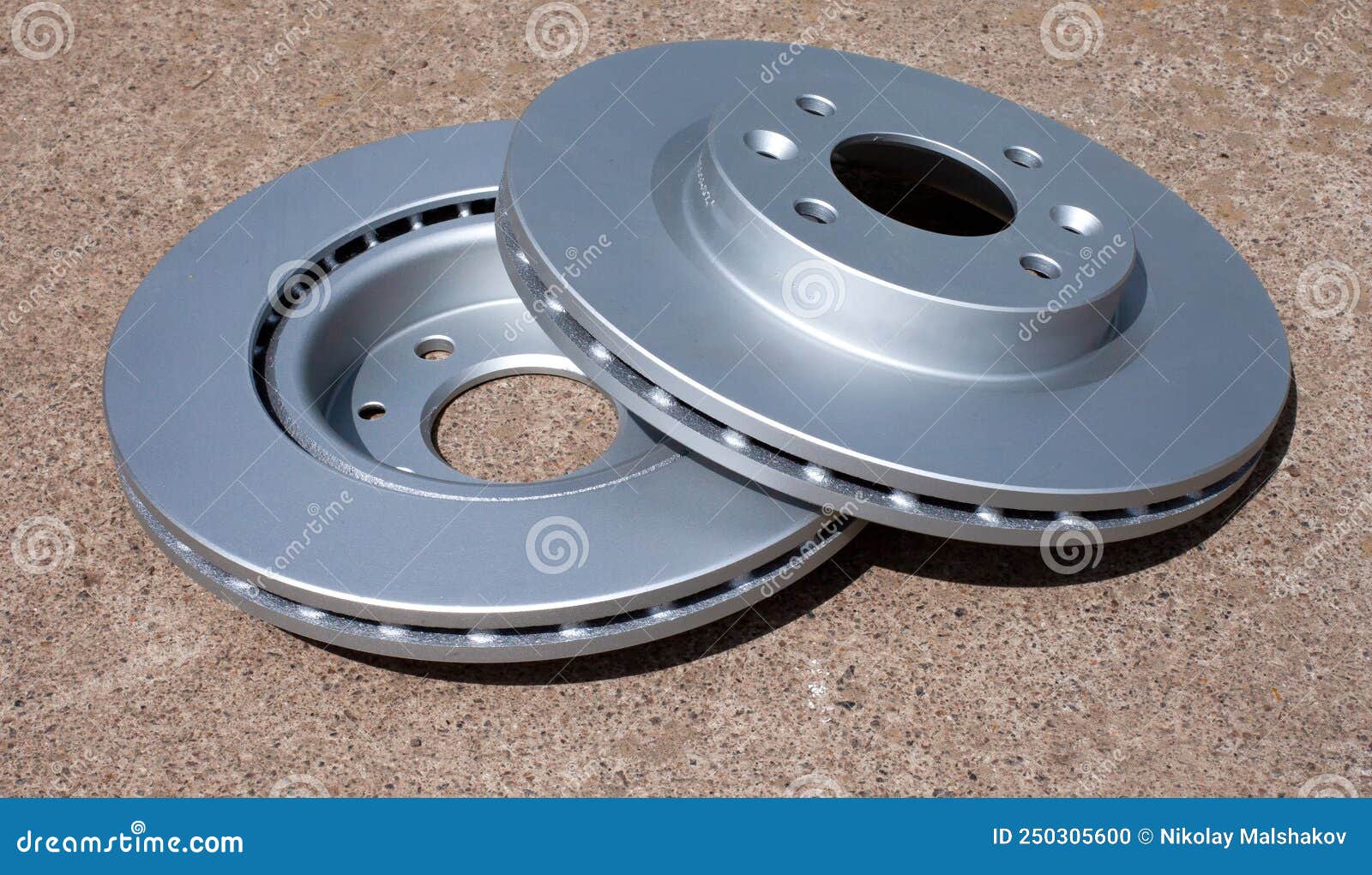 New Brake Discs for Car Repair Stock Photo Image of technology