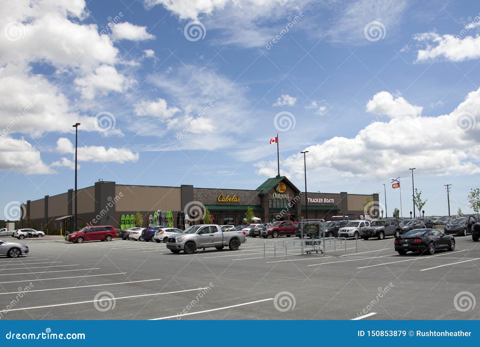 The New Cabela`s Store, Opened in Dartmouth, Which Sells Hunting and Fishing  Gear Editorial Stock Image - Image of canada, architecture: 150853879