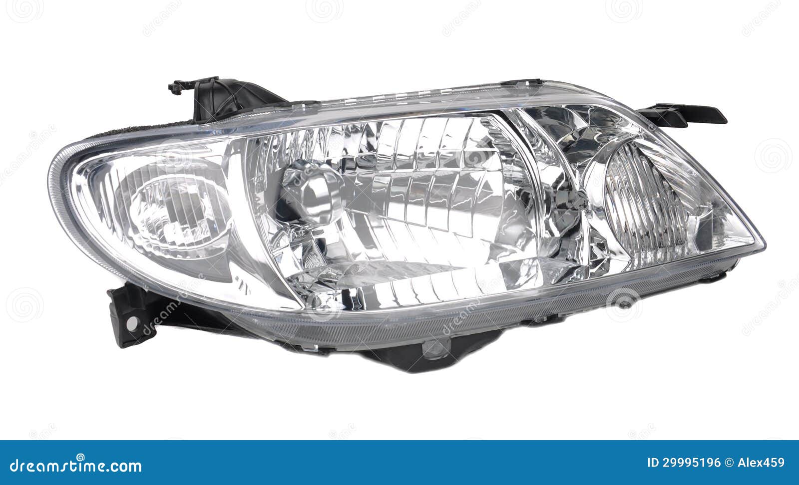New car headlights stock photo. Image of plastic, shiny 29995196
