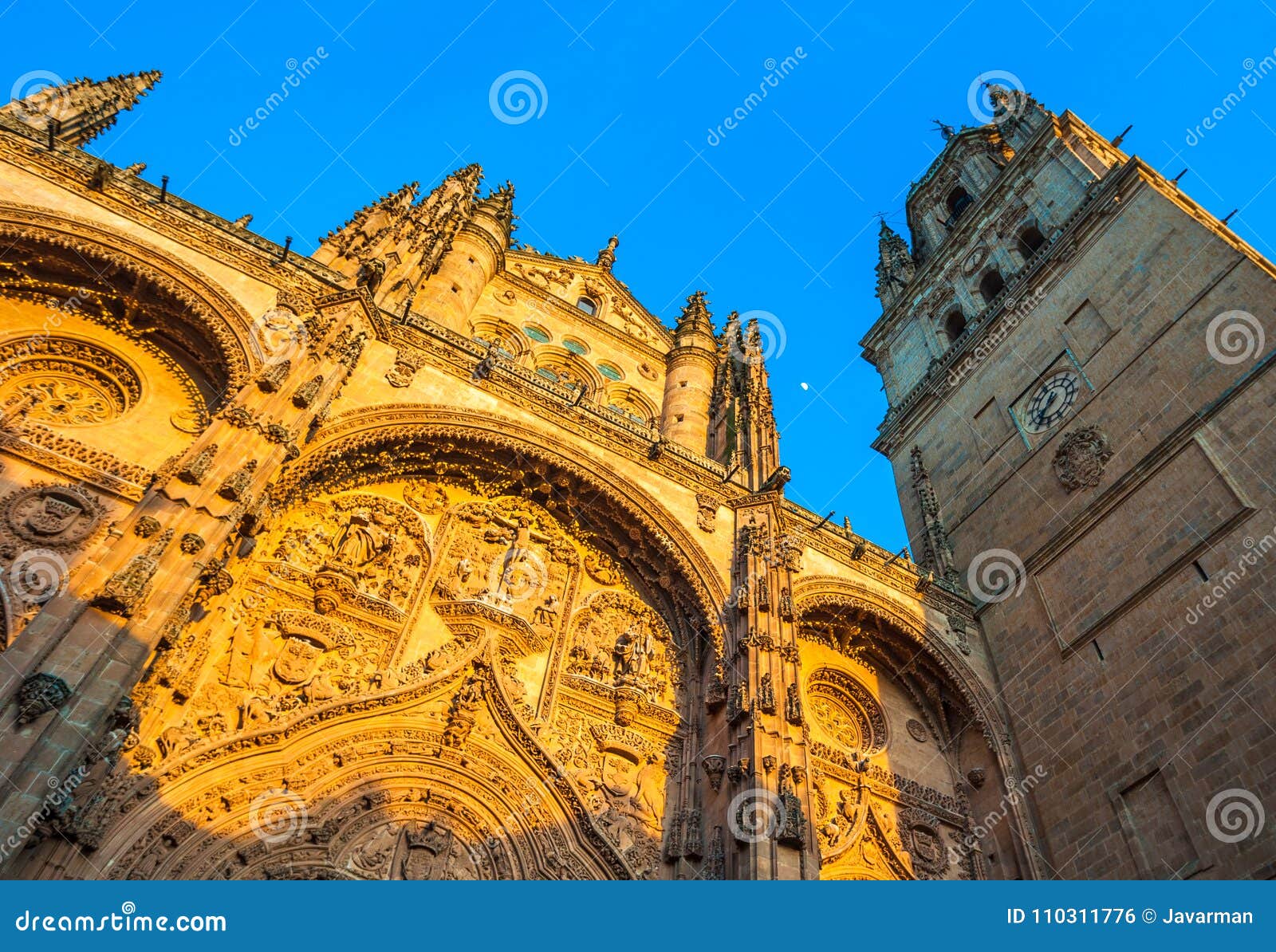 new cathedral or catedral nueva in salamanca, spain