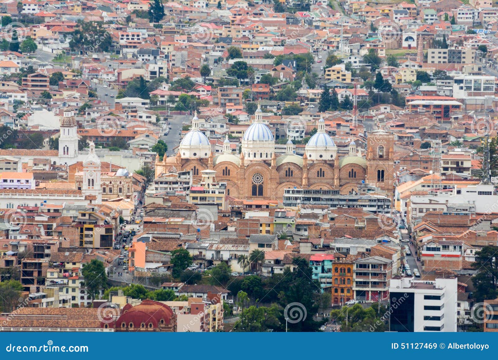 new cathedral of cuenca, ecuador