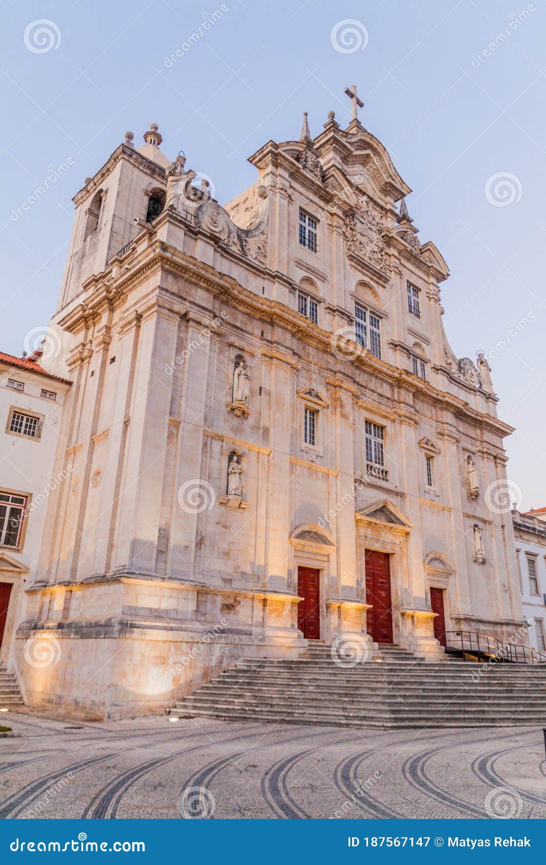 new cathedral (se nova) of coimbra, portug