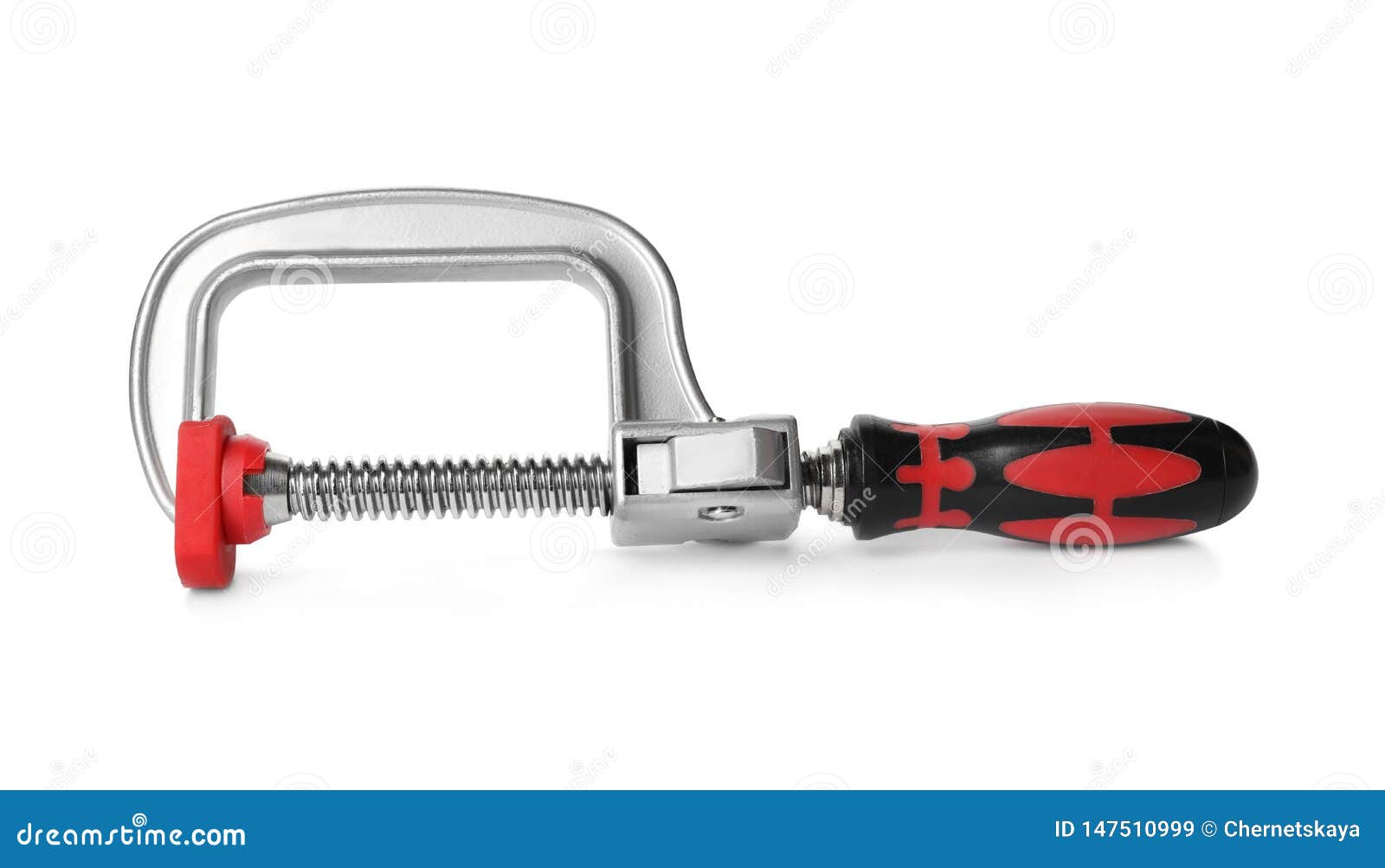 New Clamp Isolated on White. Stock Image Image of background, house