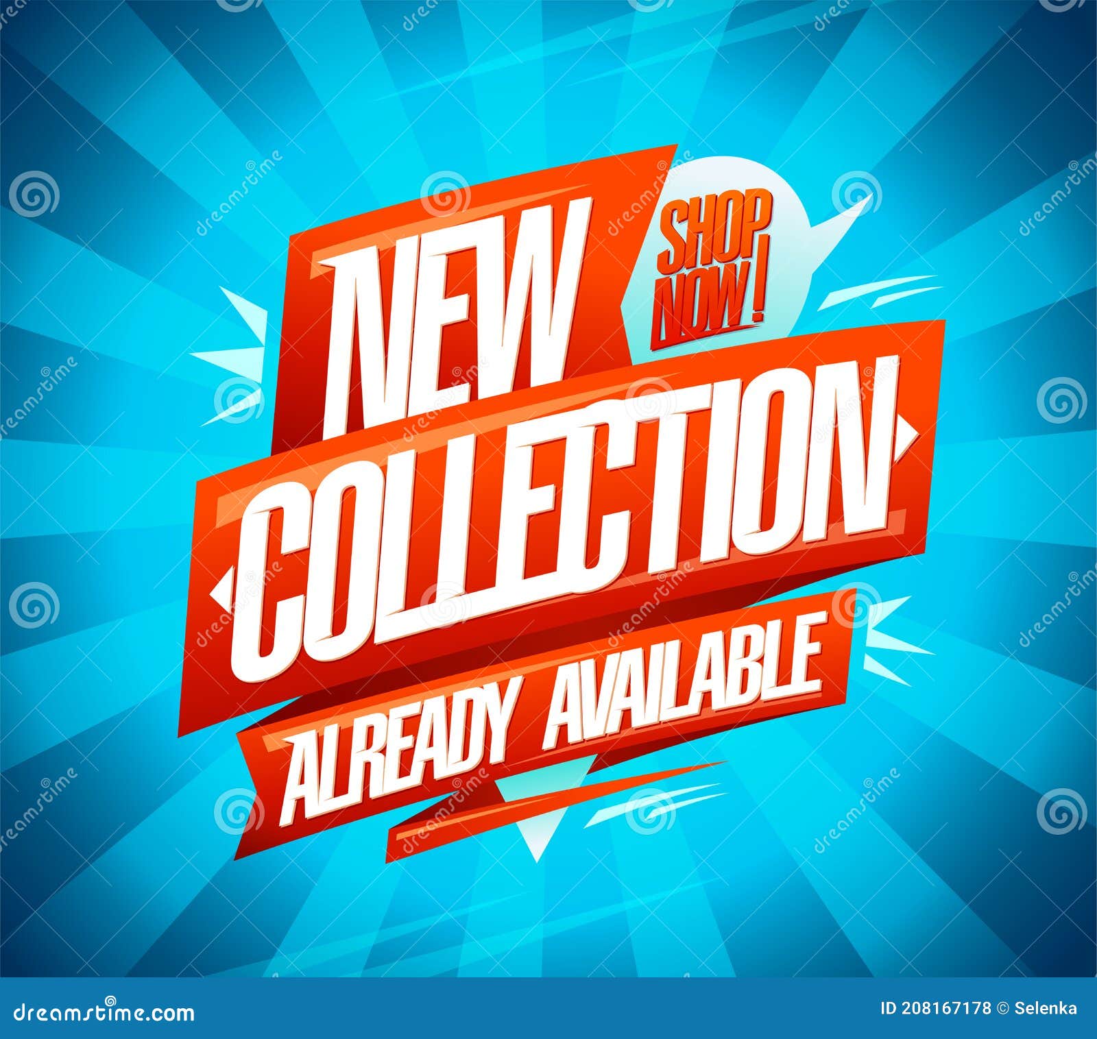 new collection already available banner