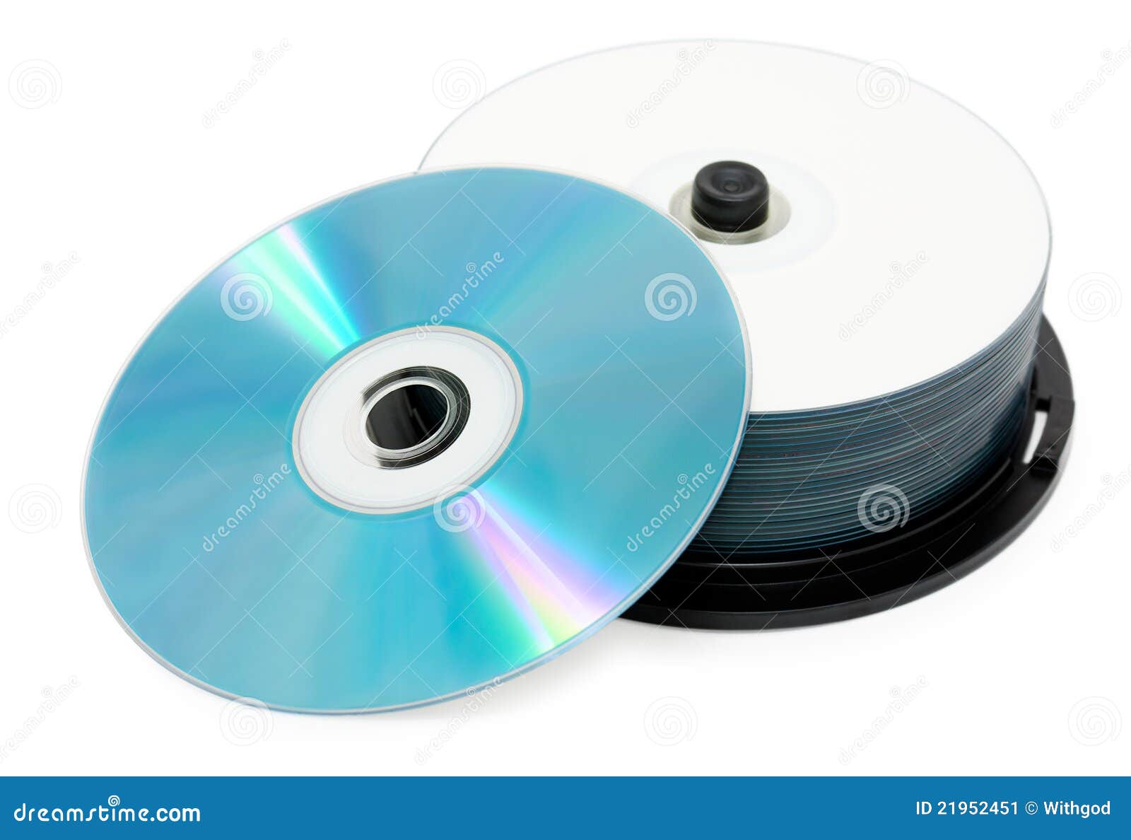 New compact discs stock image. Image of black, blue, exchange 21952451