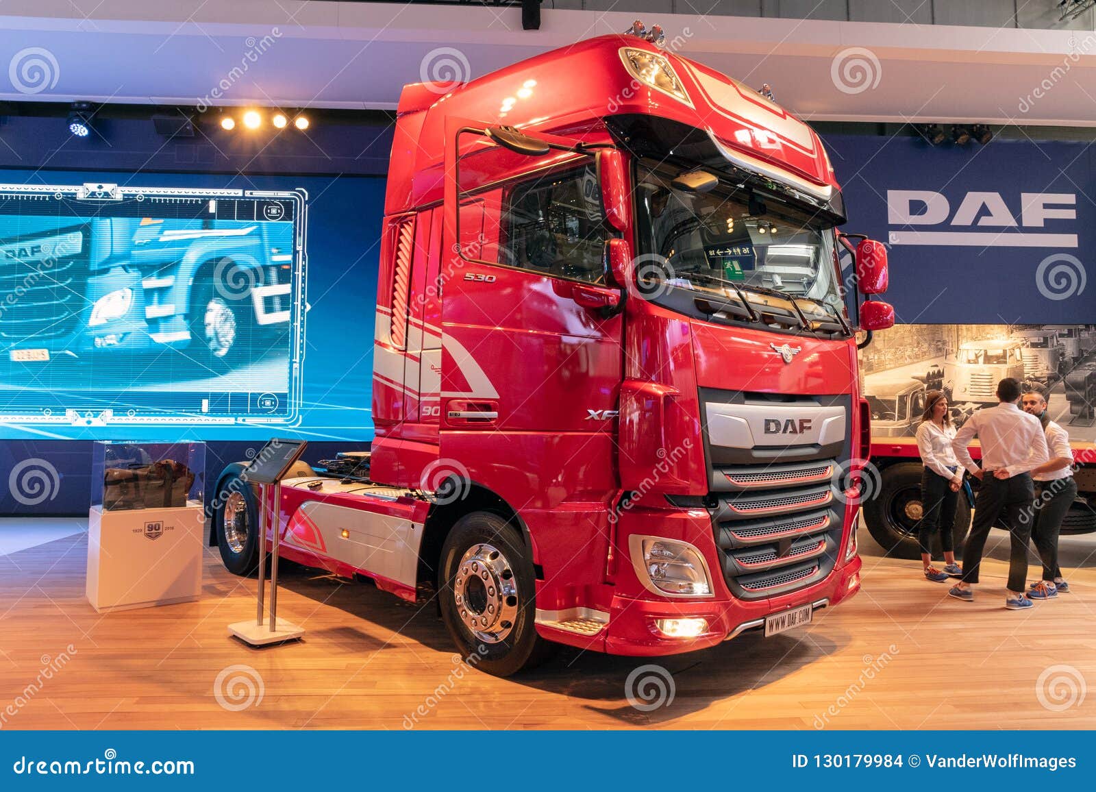 New Daf Xf530 Ft Ssc Tractor Truck Editorial Stock Image