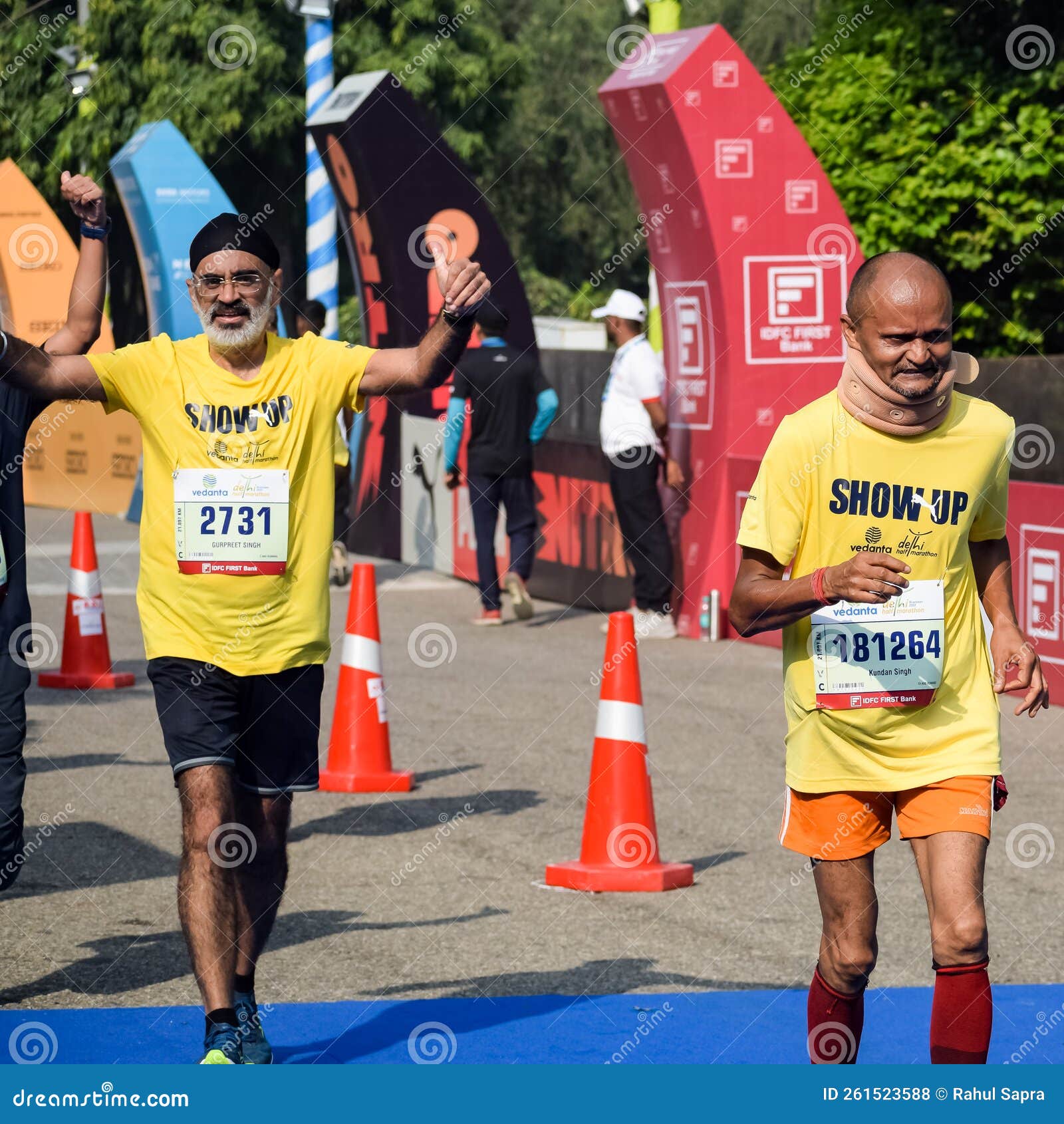 New Delhi India October 16 2022 Vedanta Delhi Half Marathon Race new-delhi-india-october-16-2022-vedanta-delhi-half-marathon-race
