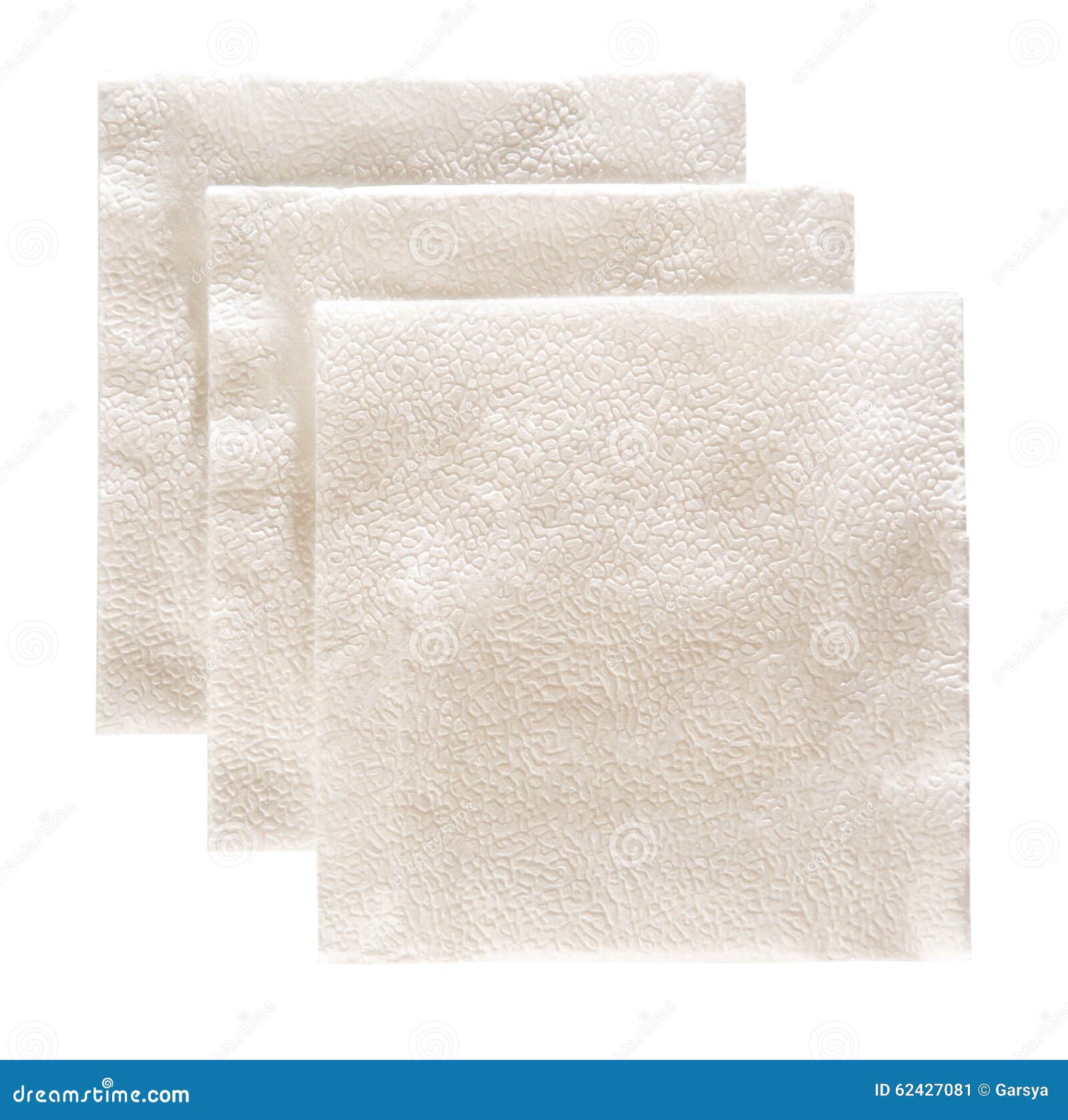 New Disposable Paper Table Napkins Stock Image Image of pile, open