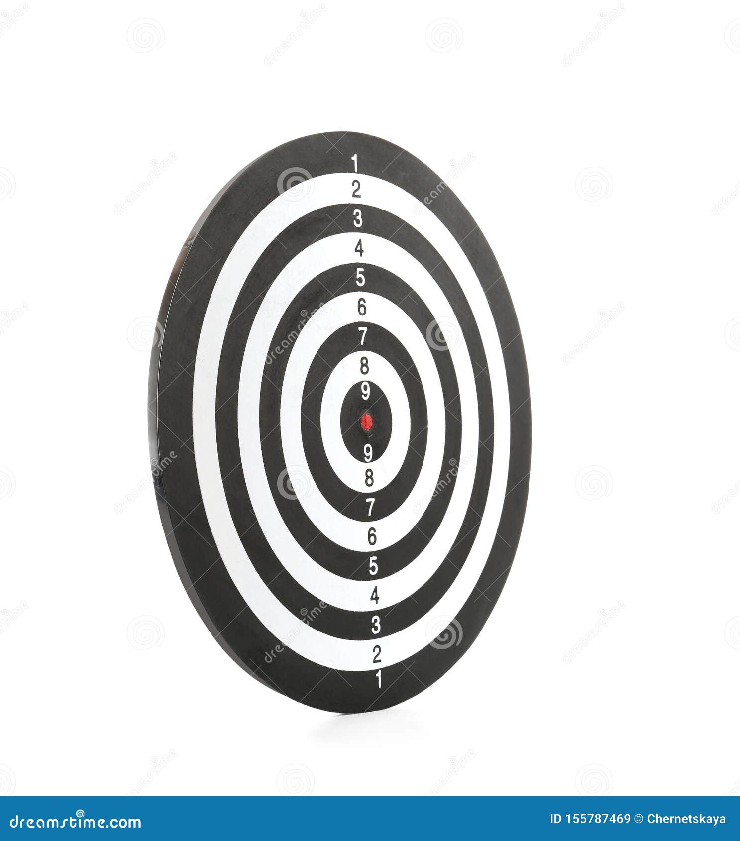 New Empty Dart Board Isolated Stock Image Image of lifestyle