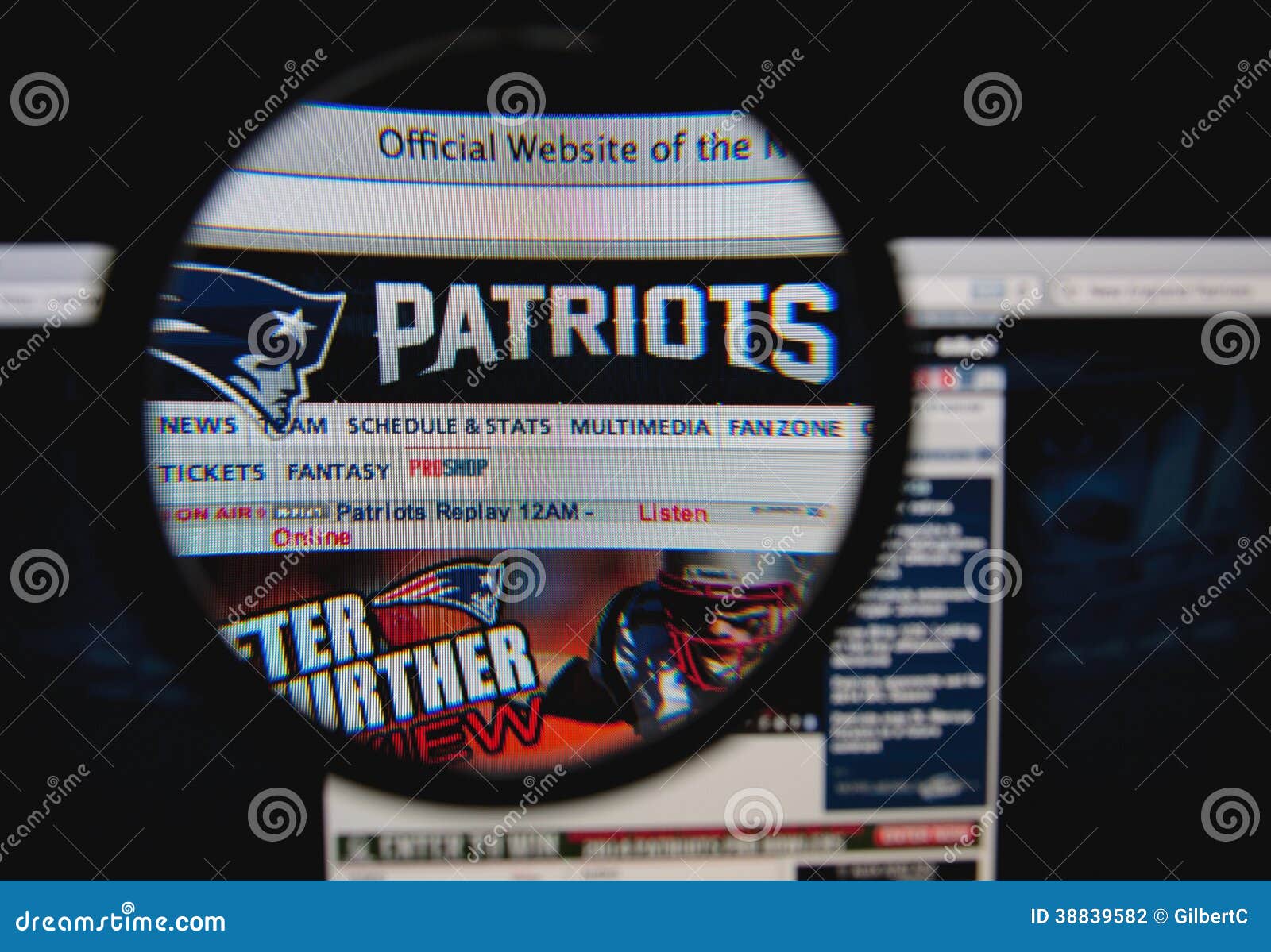 Official website of the New England Patriots