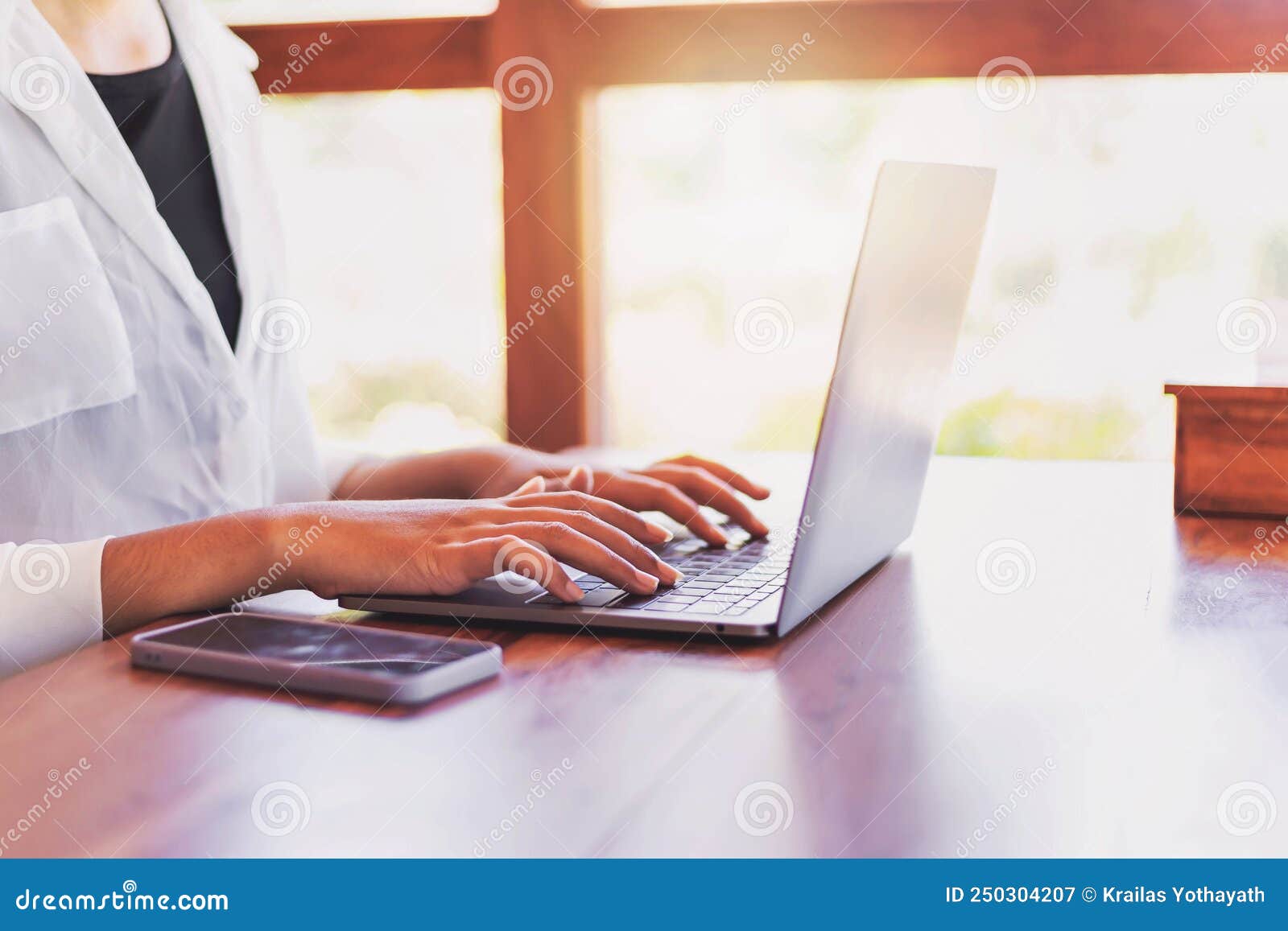A New Generation of Businessmen Who are Working Stock Image Image of