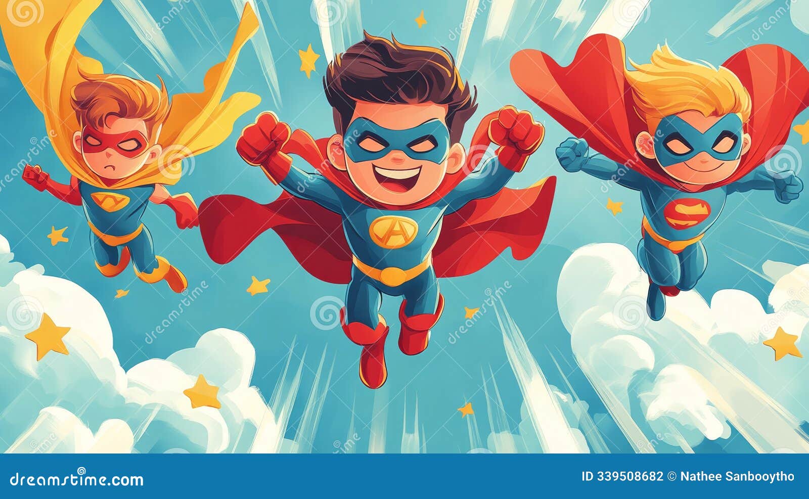 the new generation of heroes, a powerful team assembles meet