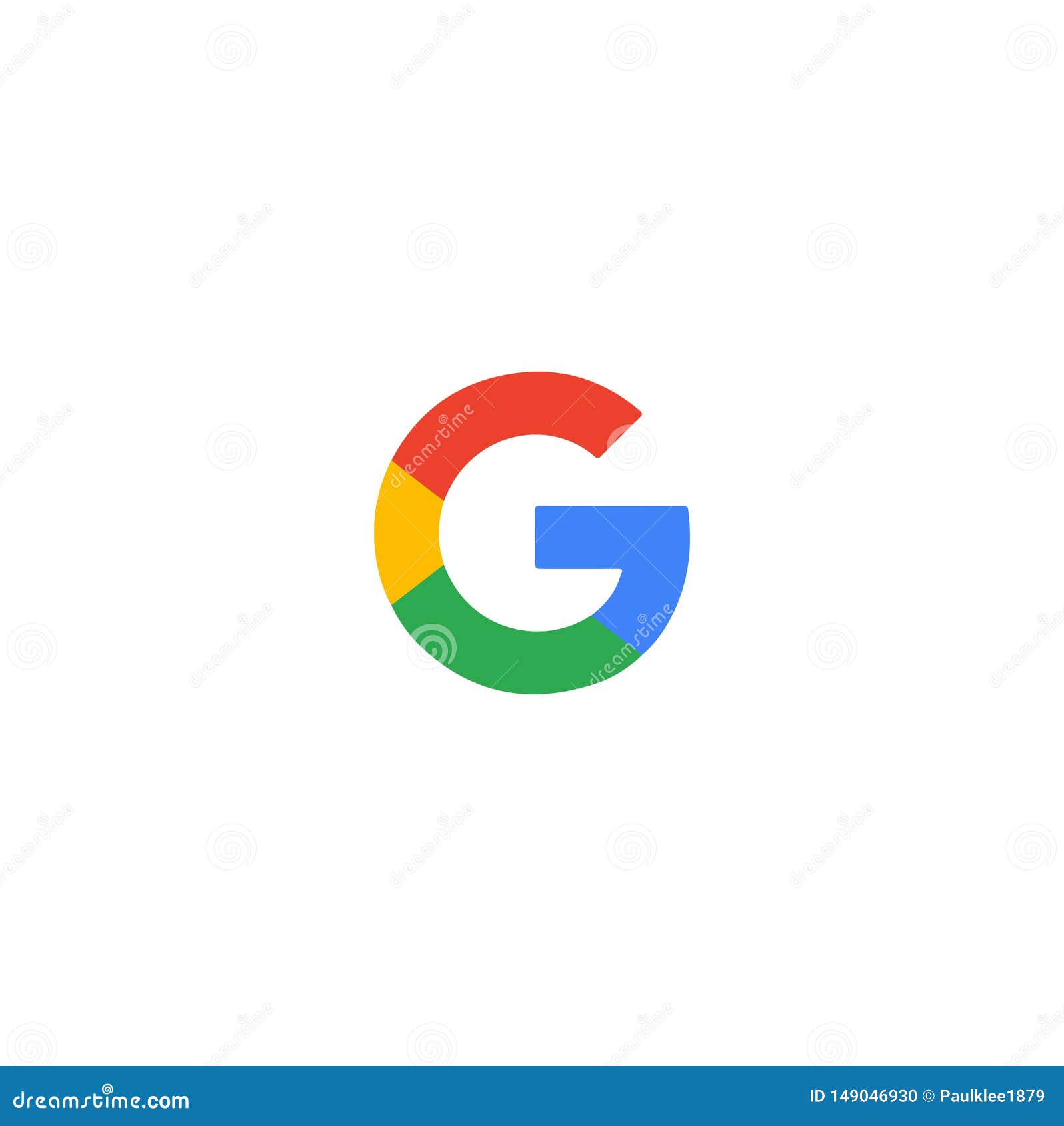 New Google Logo Vector Illustration Editorial Image - Illustration ...