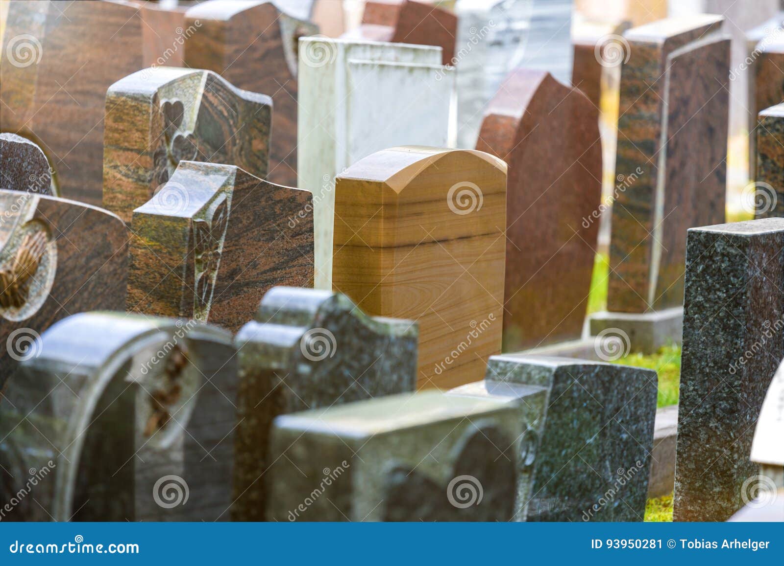 New grave stones stock image. Image of gravestone, buried 93950281