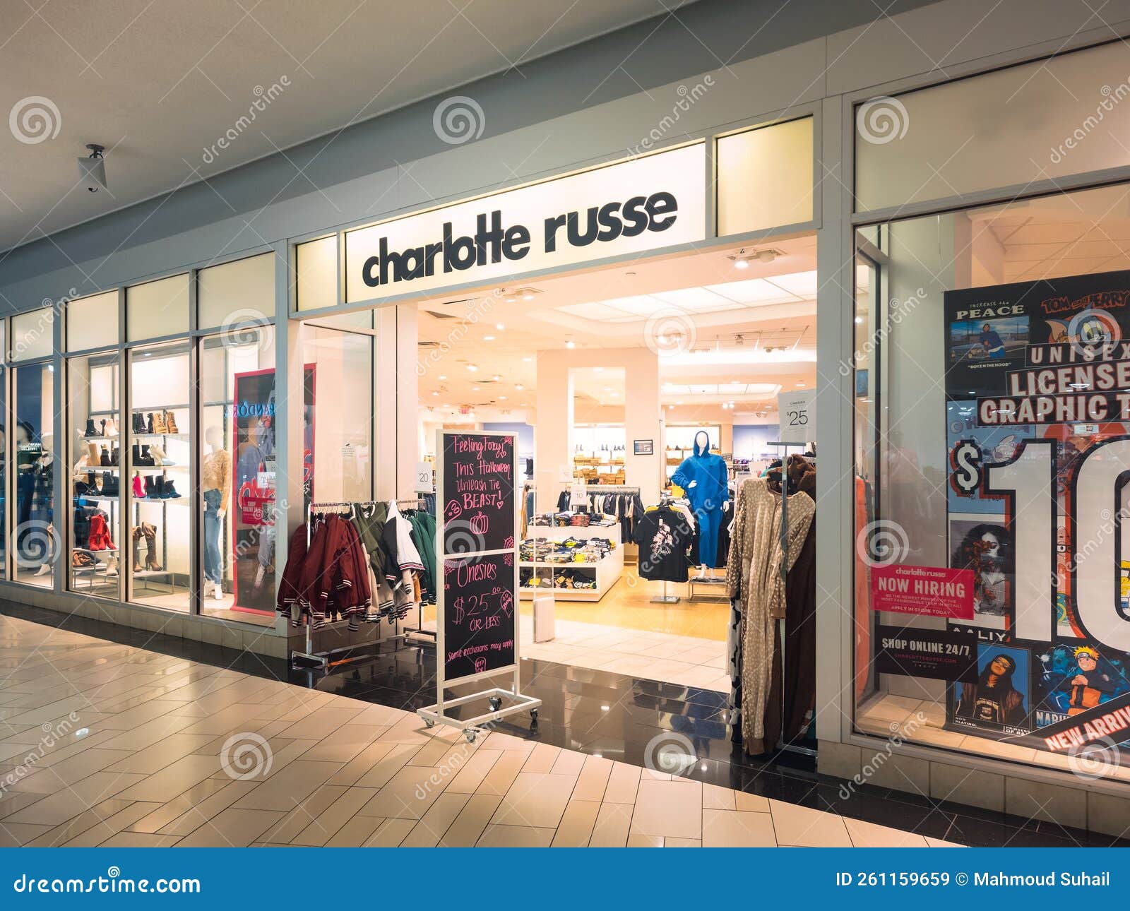 Charlotte Russe Storefront editorial stock image. Image of exterior ...