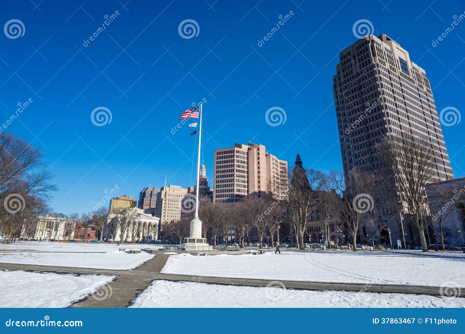 New Haven Green stock image. Image of public, green, leisure 37863467