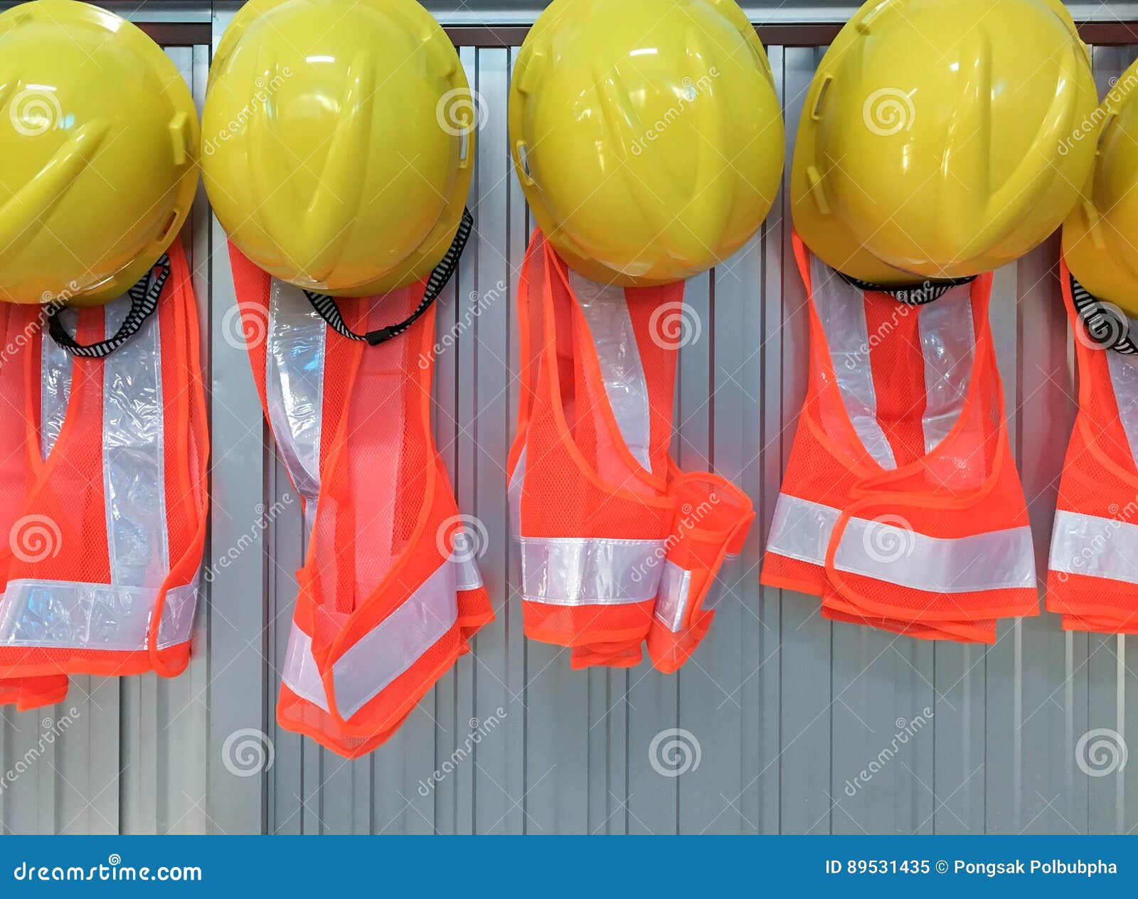 New helmet and jacket set. stock image. Image of occupation 89531435