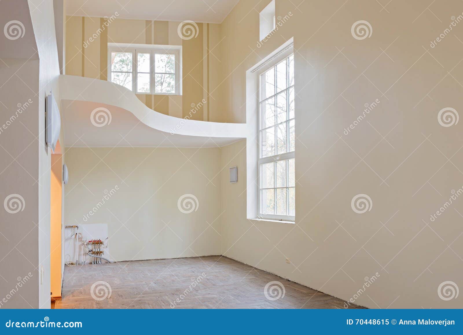 New Unfinished Home Interior Stock Photography New Unfinished Home Interior Stock Photography