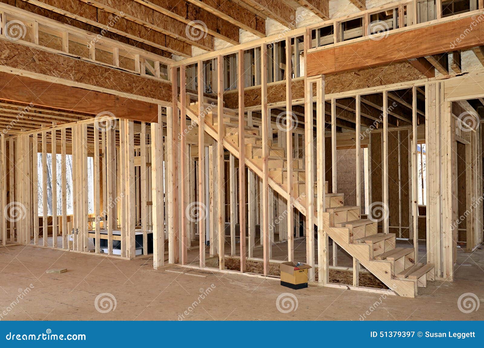 New Home Construction Interior Stock Image Image 51379397 New Home Construction Interior Stock Image Image 51379397