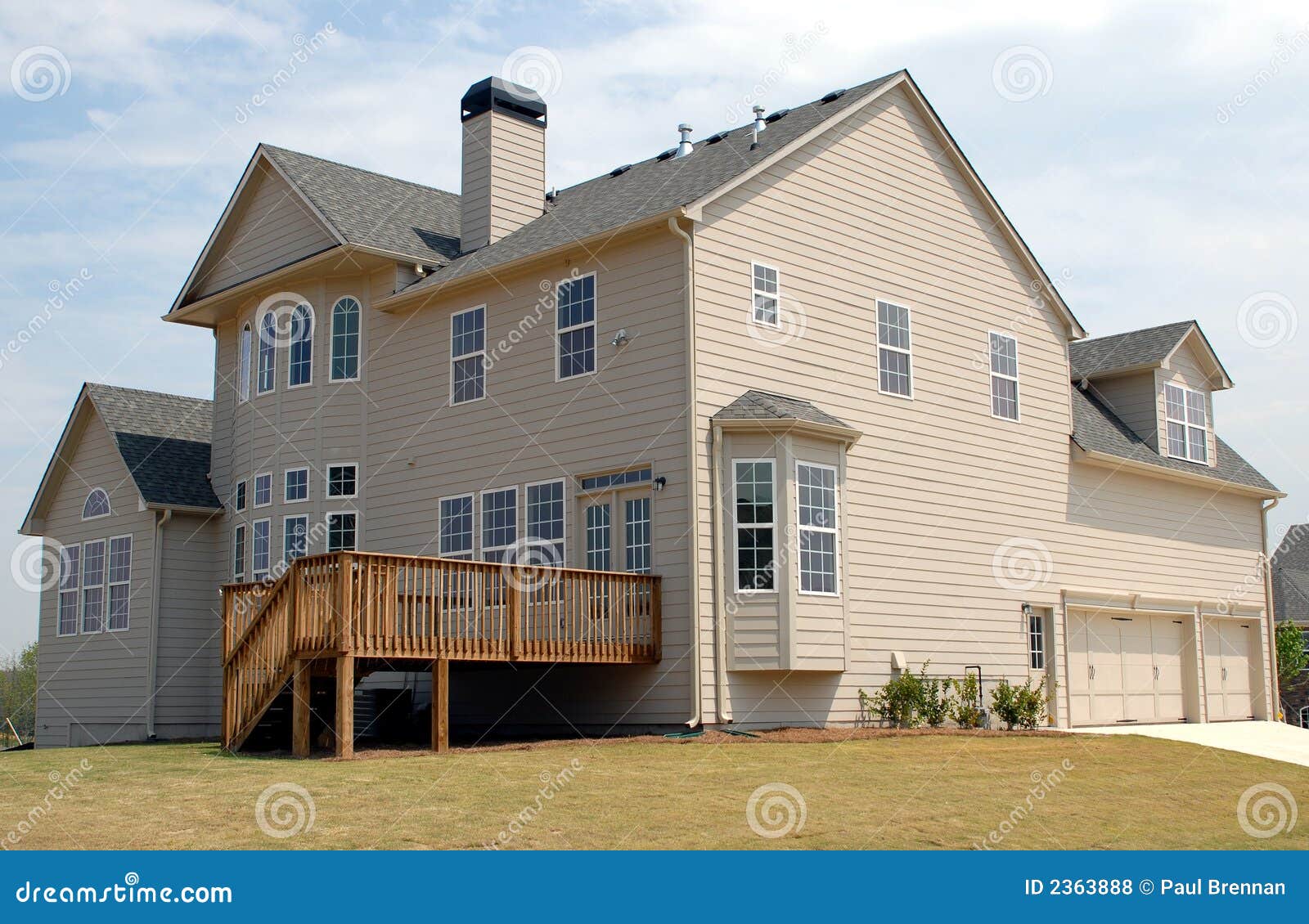 New Home for Sale stock photo. Image of estate, door, finance 2363888