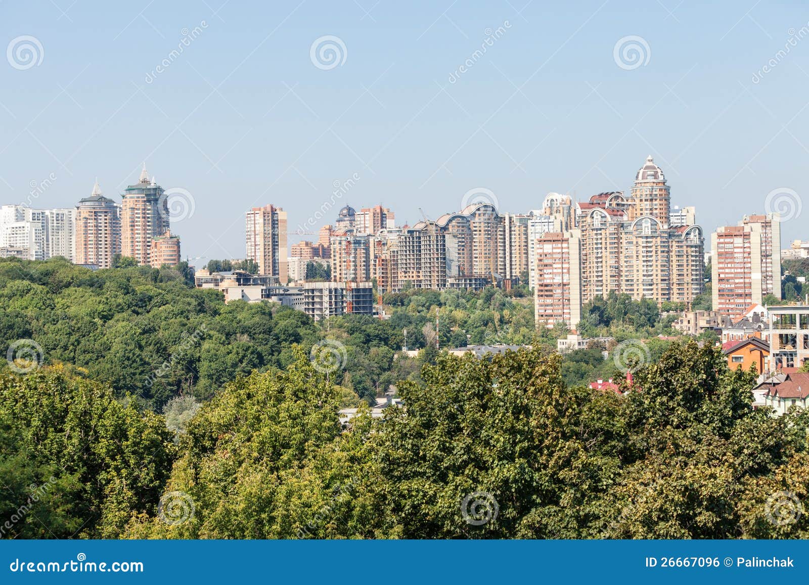 New houses of Kiev stock photo. Image of apartment, europe 26667096