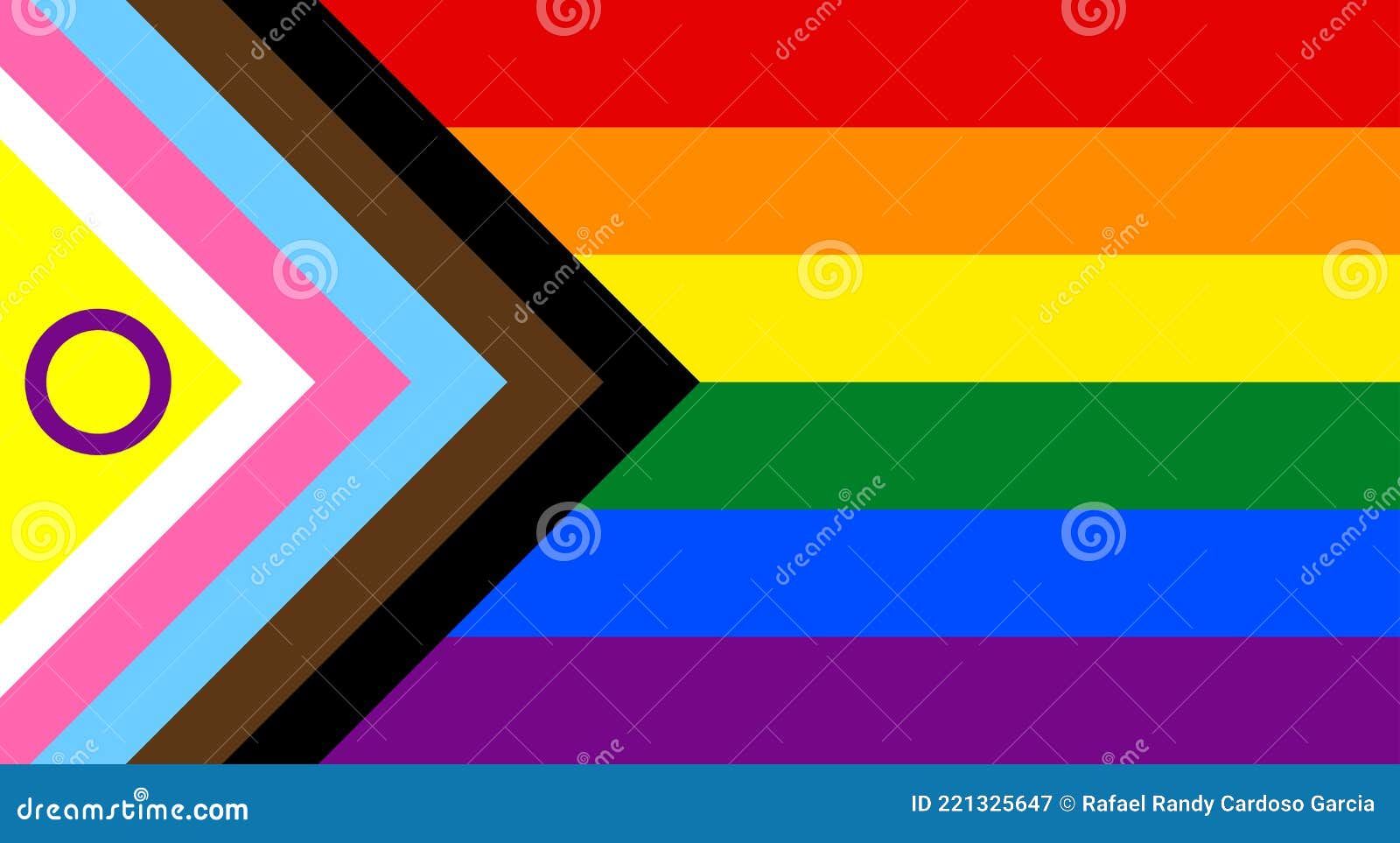 new inclusive lgbtqi+ flag