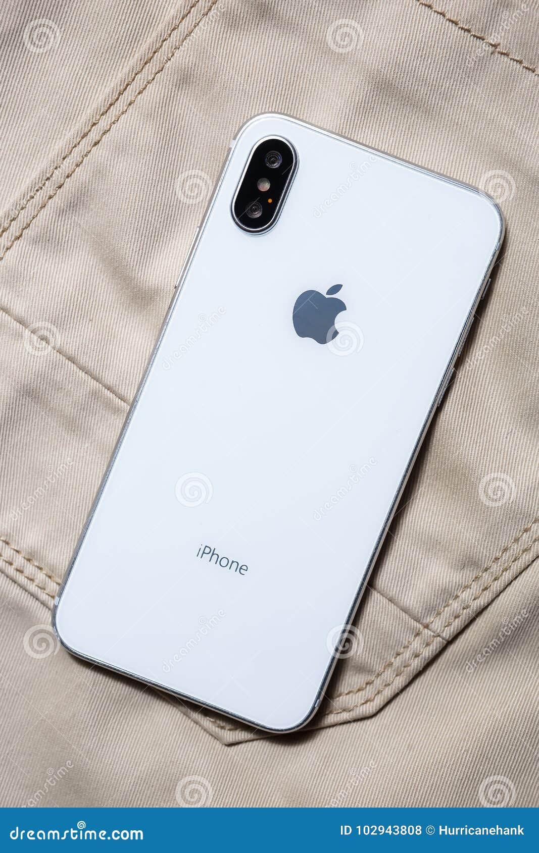 New Iphone X Smart Phone.Newest Apple Iphone 10 Editorial Stock